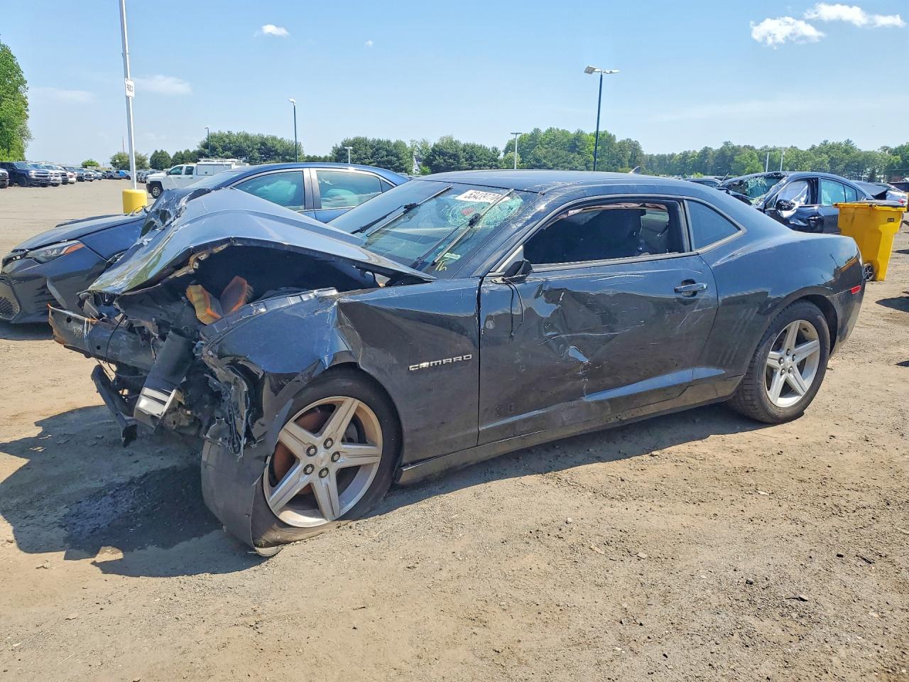 2011 Chevrolet Camaro Lt Black vin: 2G1FB1ED5B9142898