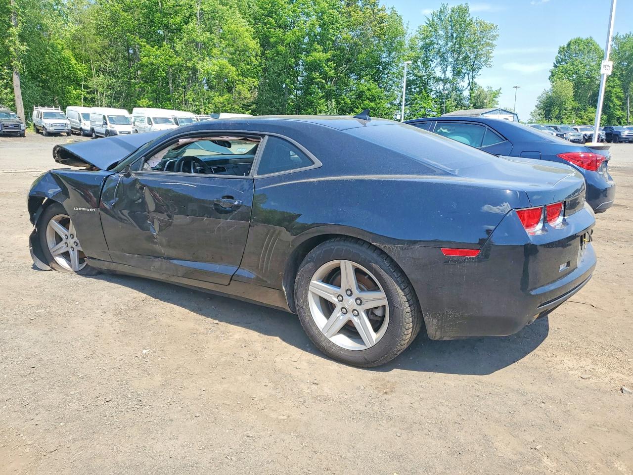 2011 Chevrolet Camaro Lt Black vin: 2G1FB1ED5B9142898
