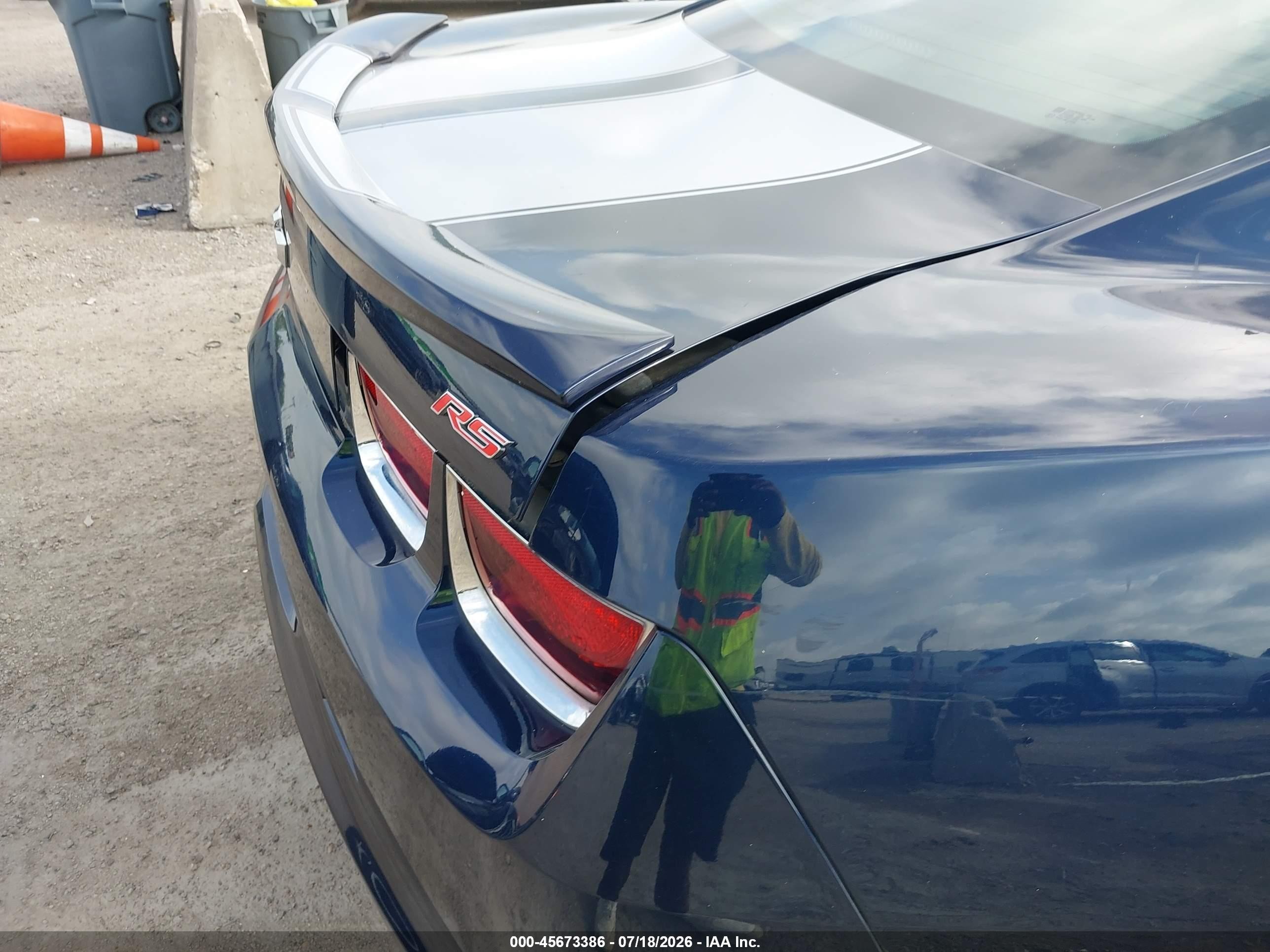 2011 Chevrolet Camaro 1lt Dark Blue vin: 2G1FB1ED5B9152900