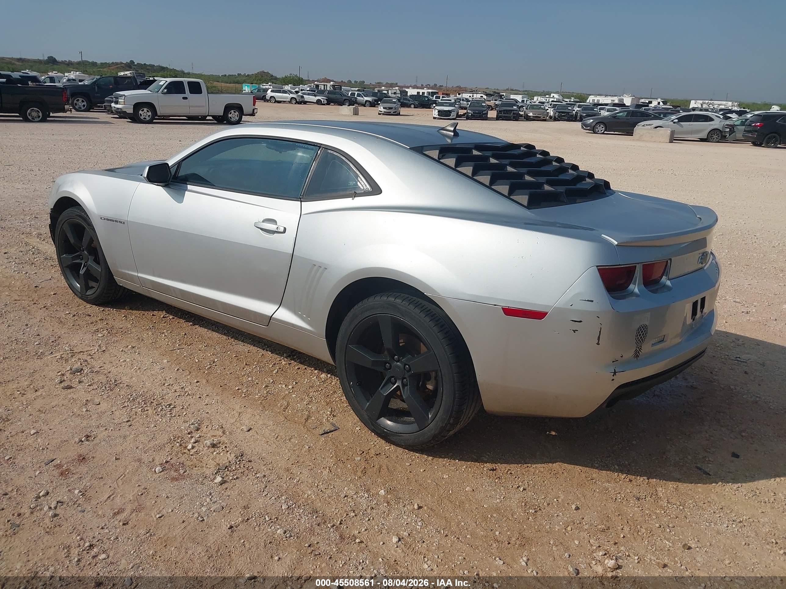 2011 Chevrolet Camaro 1lt Silver vin: 2G1FB1ED6B9107867