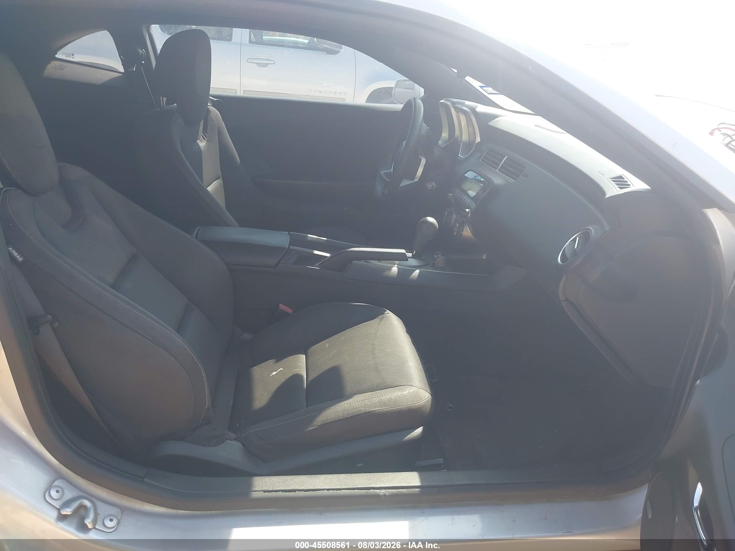 2011 Chevrolet Camaro 1lt Silver vin: 2G1FB1ED6B9107867