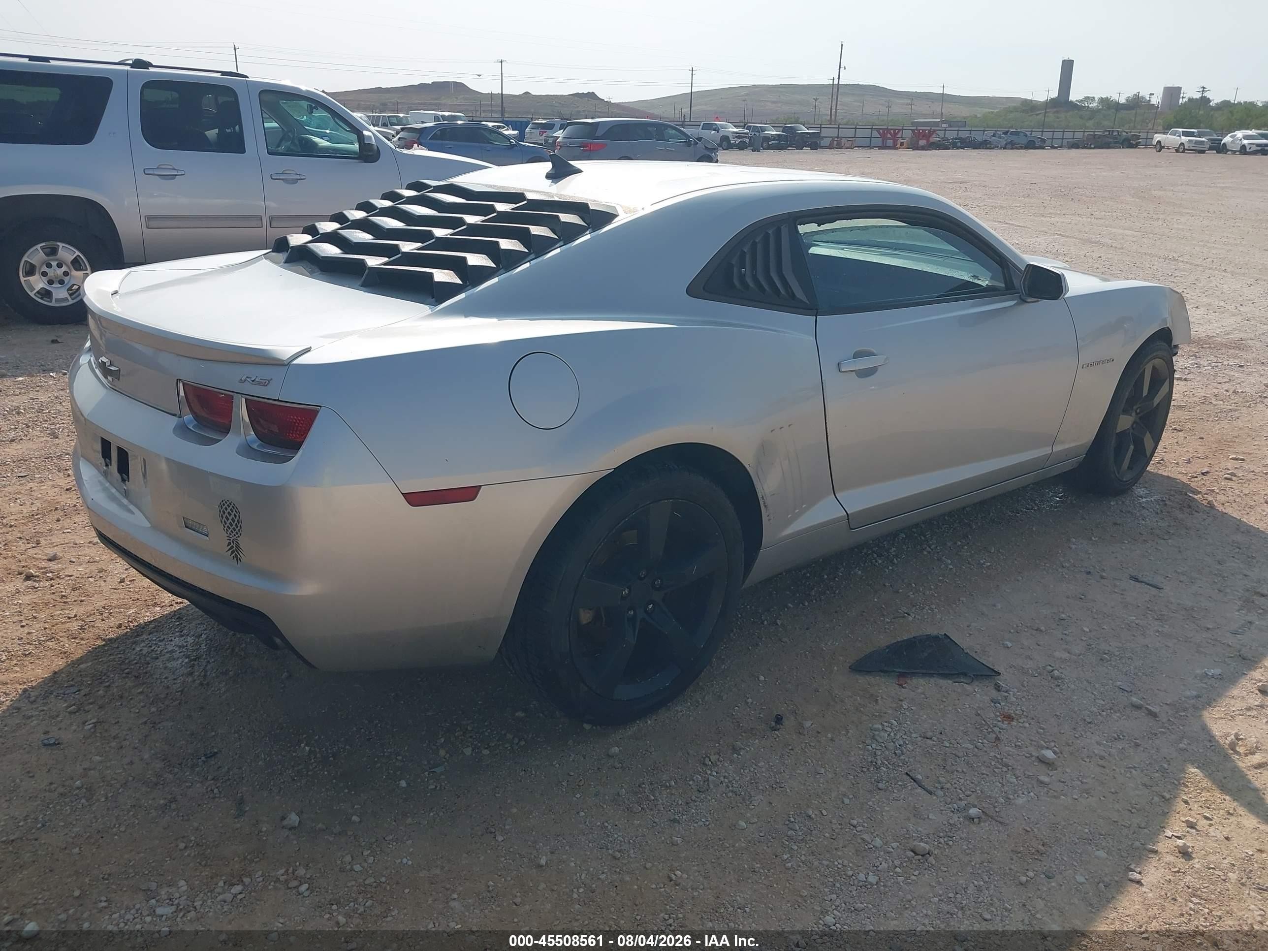 2011 Chevrolet Camaro 1lt Silver vin: 2G1FB1ED6B9107867