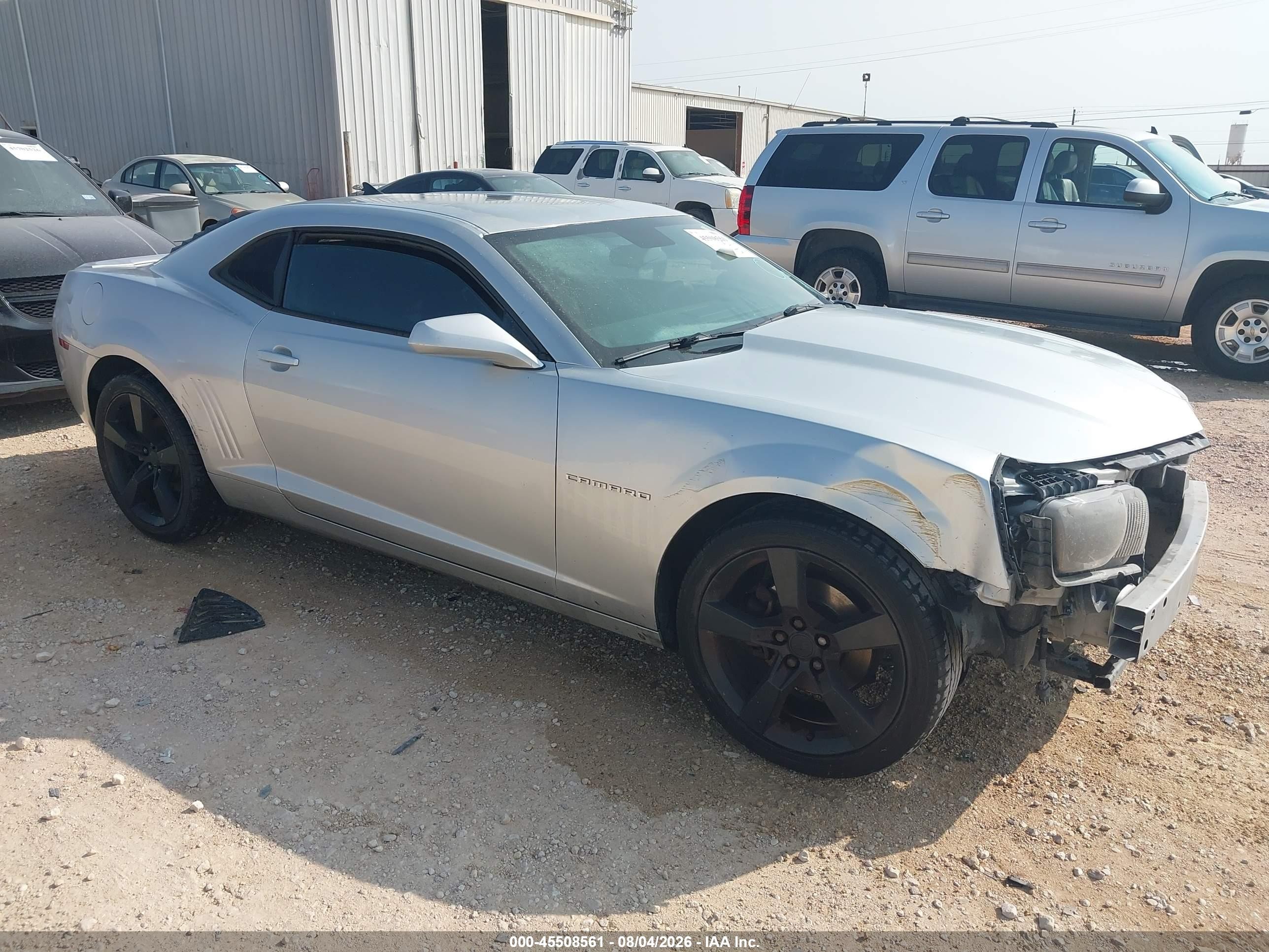 2011 Chevrolet Camaro 1lt Silver vin: 2G1FB1ED6B9107867