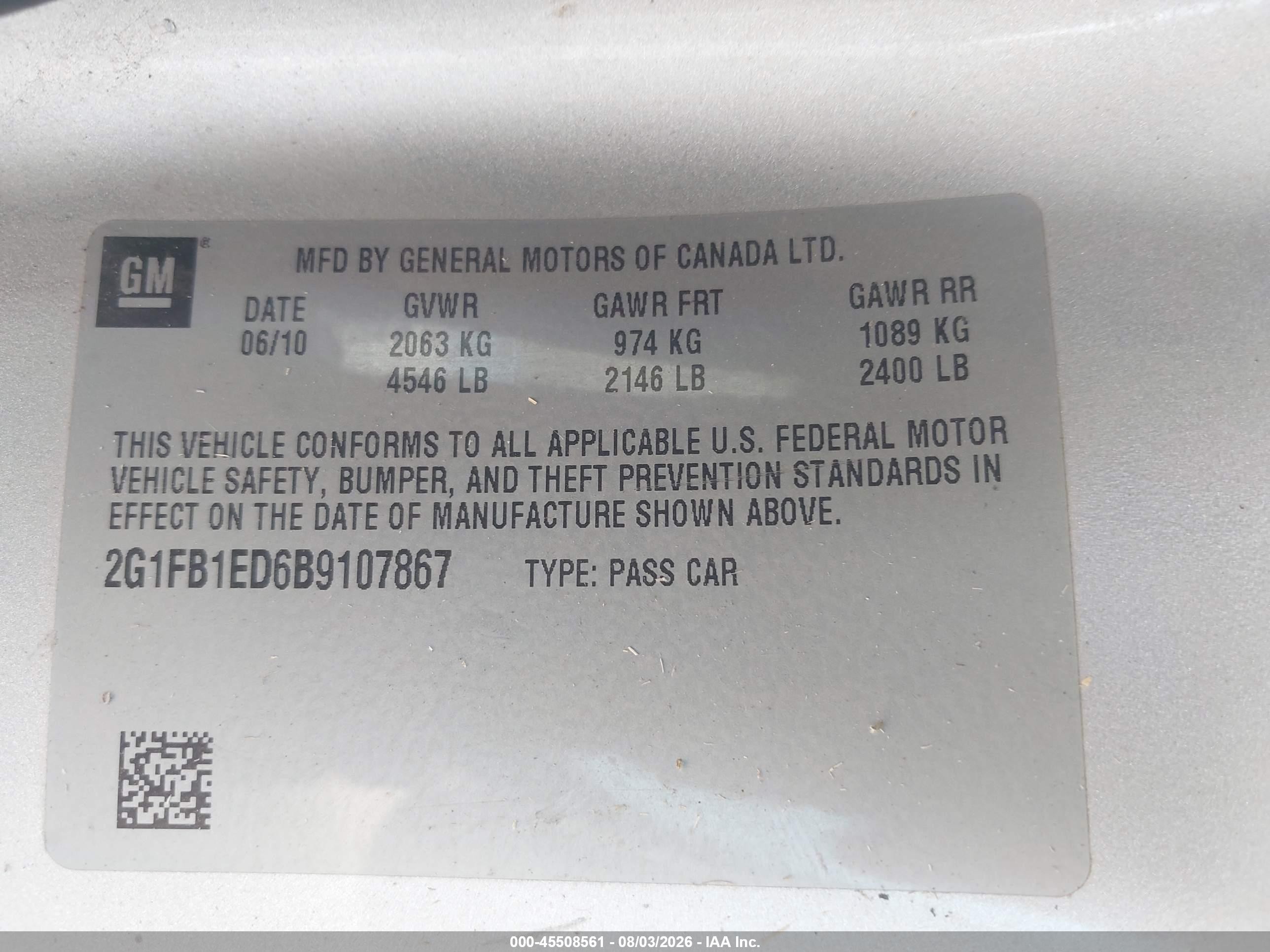 2011 Chevrolet Camaro 1lt Silver vin: 2G1FB1ED6B9107867