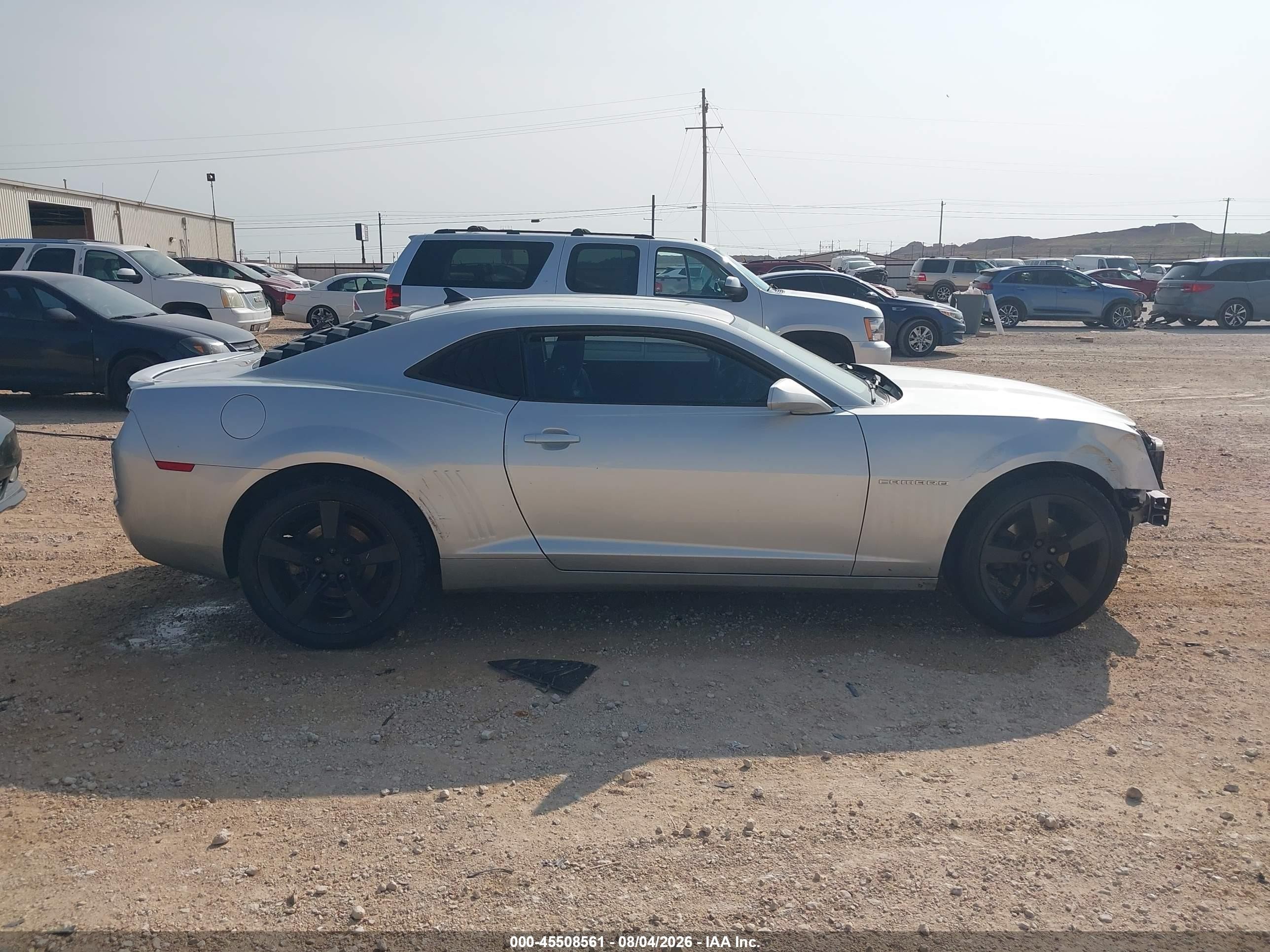 2011 Chevrolet Camaro 1lt Silver vin: 2G1FB1ED6B9107867