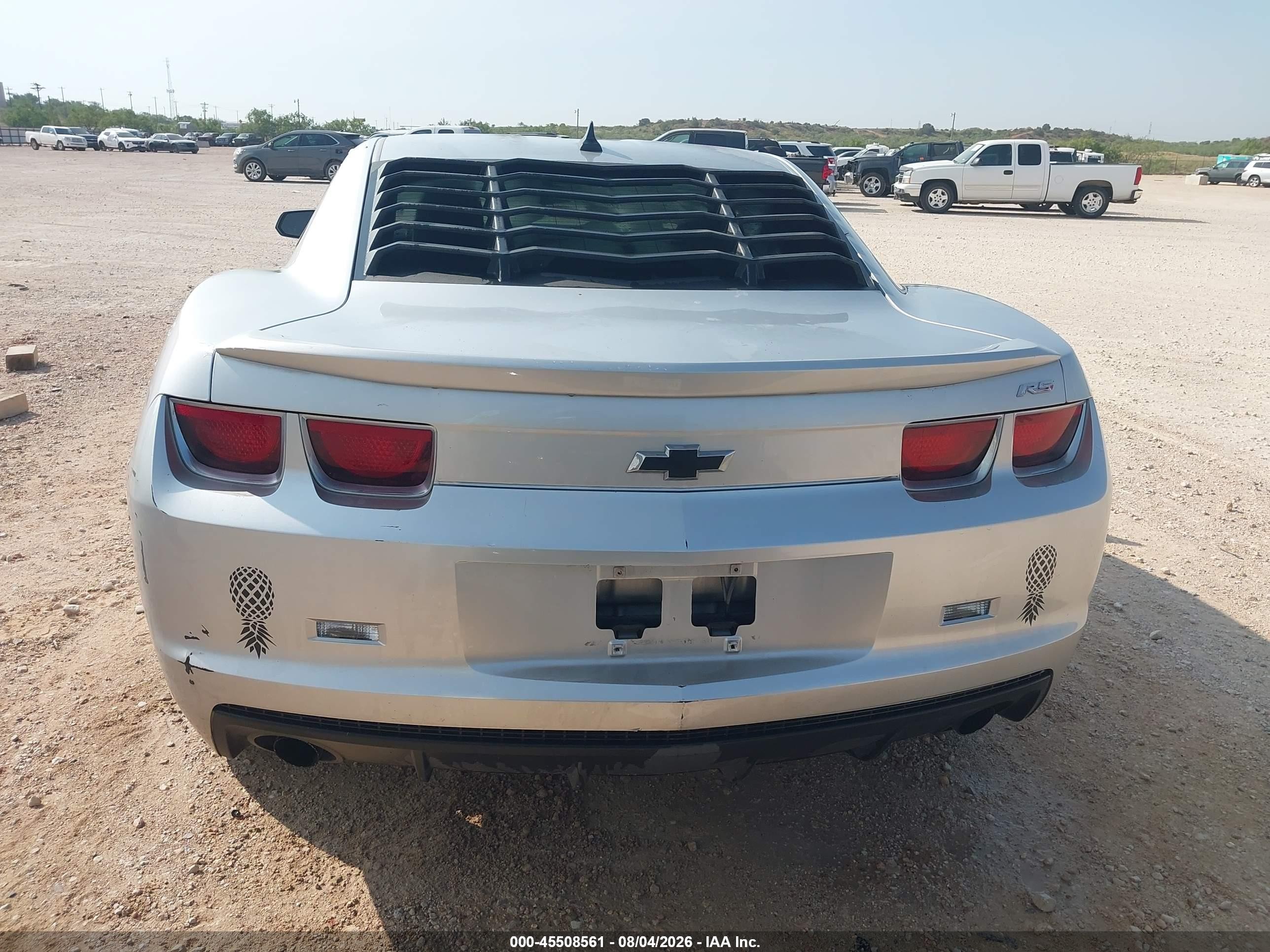 2011 Chevrolet Camaro 1lt Silver vin: 2G1FB1ED6B9107867