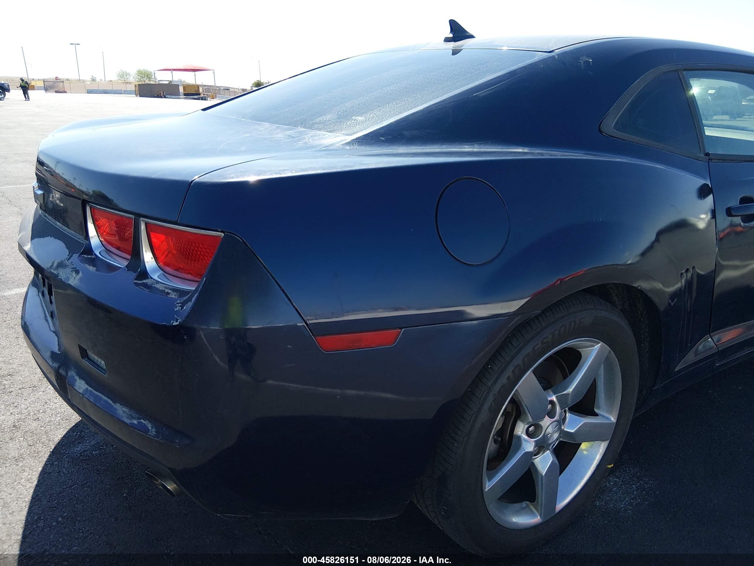 2011 Chevrolet Camaro 1lt Dark Blue vin: 2G1FB1ED6B9162707