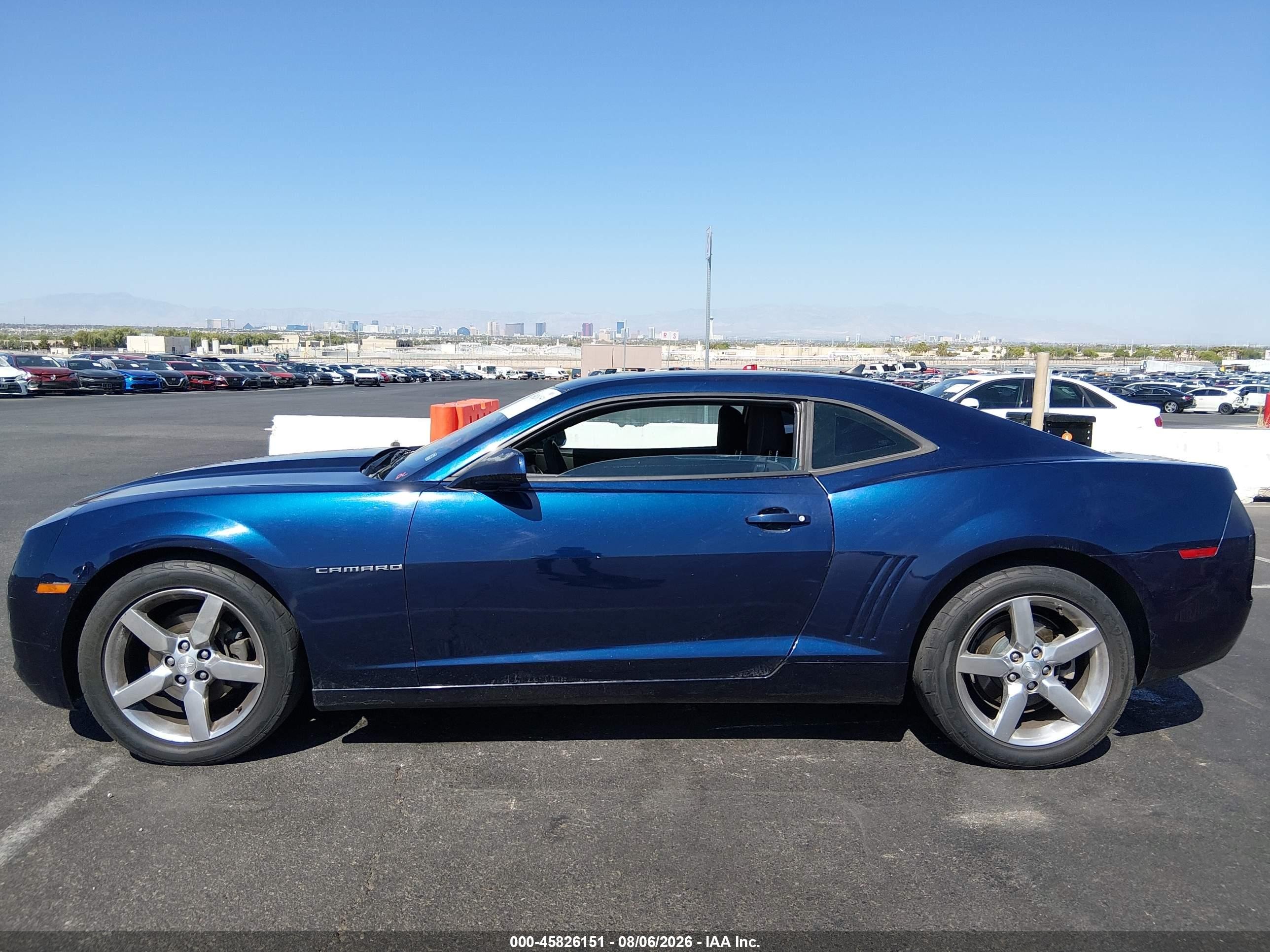 2011 Chevrolet Camaro 1lt Dark Blue vin: 2G1FB1ED6B9162707