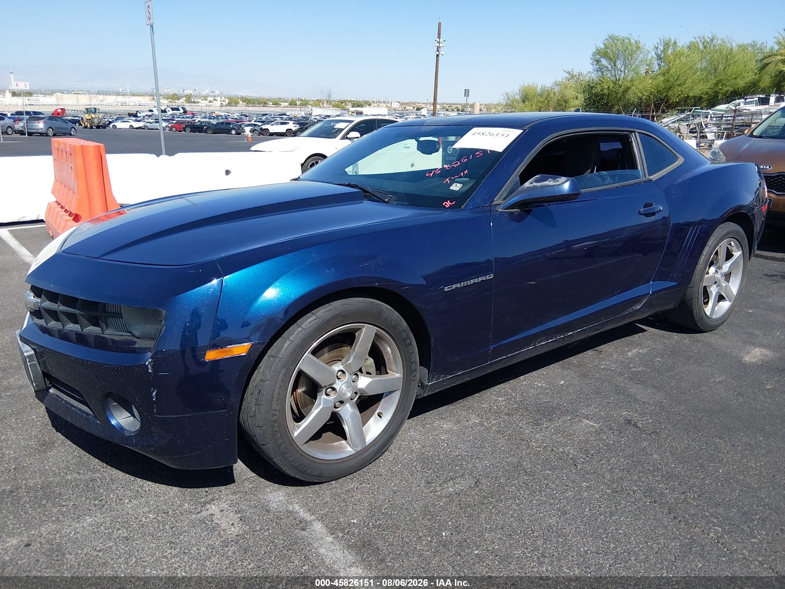 2011 Chevrolet Camaro 1lt Dark Blue vin: 2G1FB1ED6B9162707