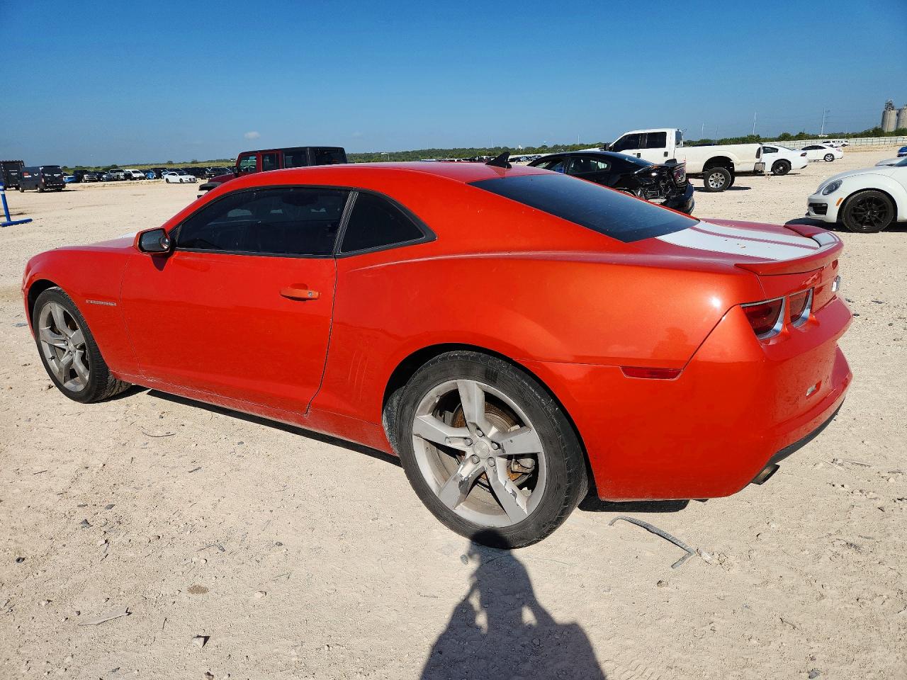 2011 Chevrolet Camaro Lt Оранжевый vin: 2G1FB1ED6B9170452