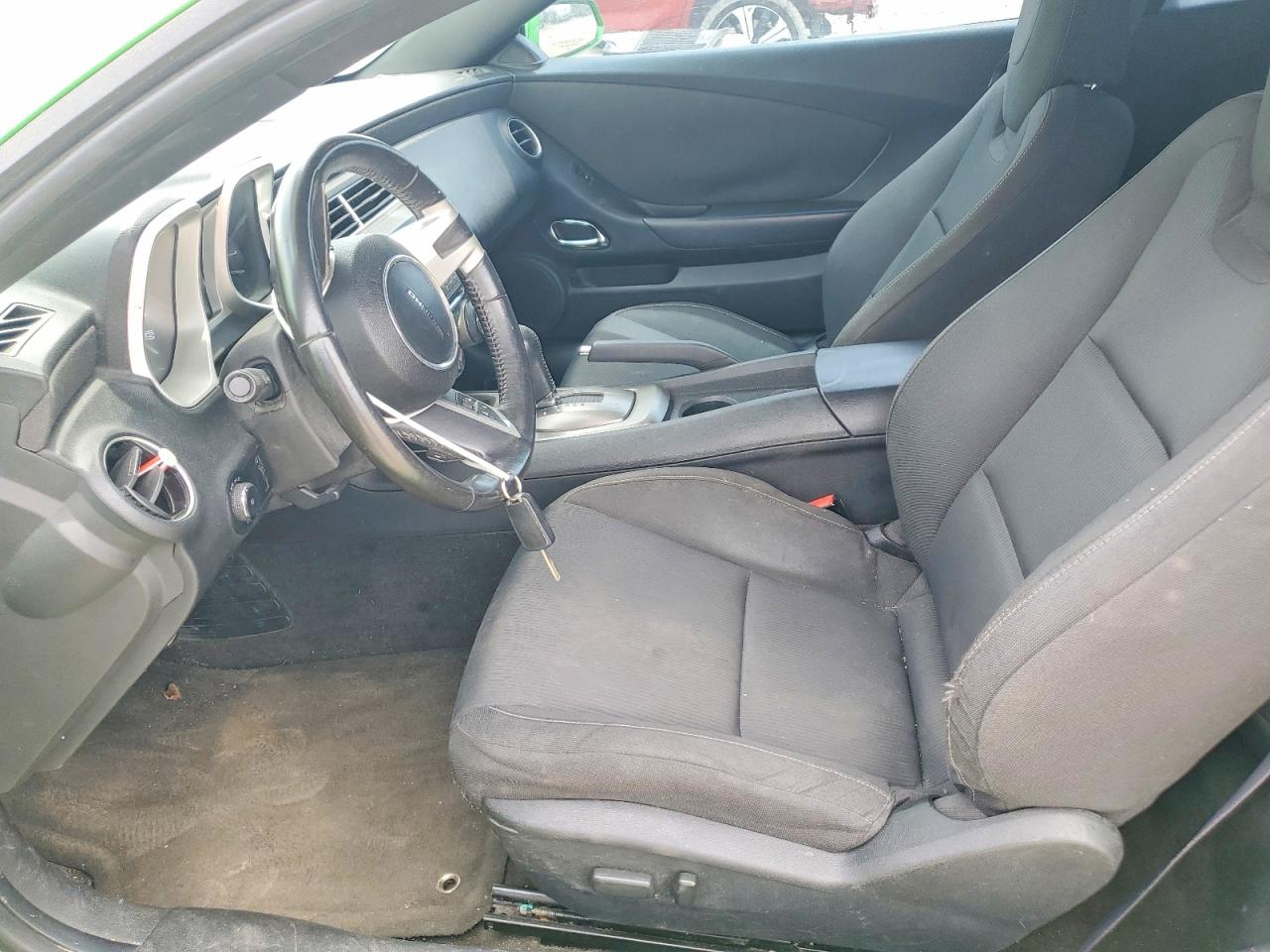 2011 Chevrolet Camaro Lt Зеленый vin: 2G1FB1ED7B9163705