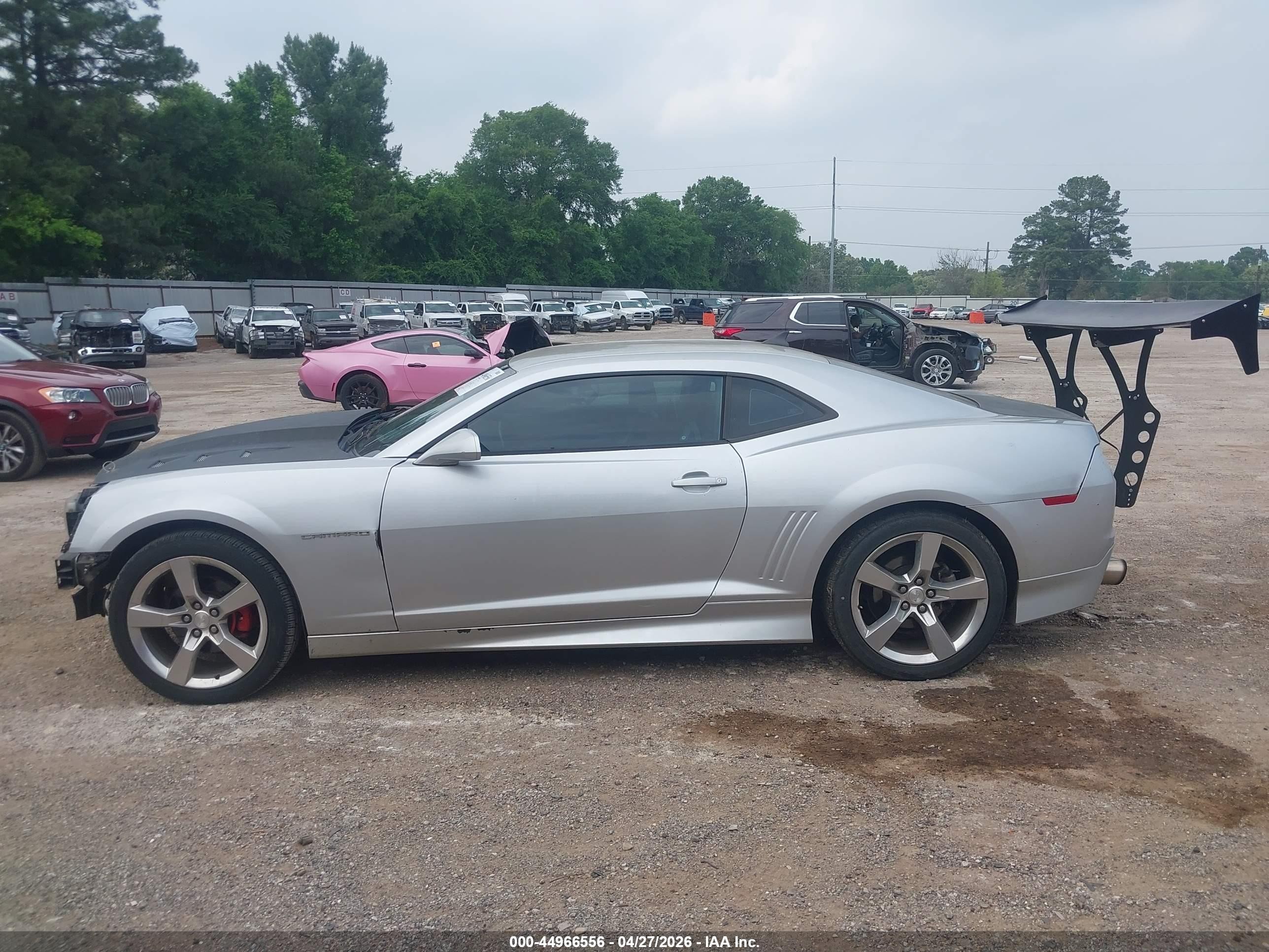 2011 Chevrolet Camaro 1lt Серебряный vin: 2G1FB1ED7B9166555