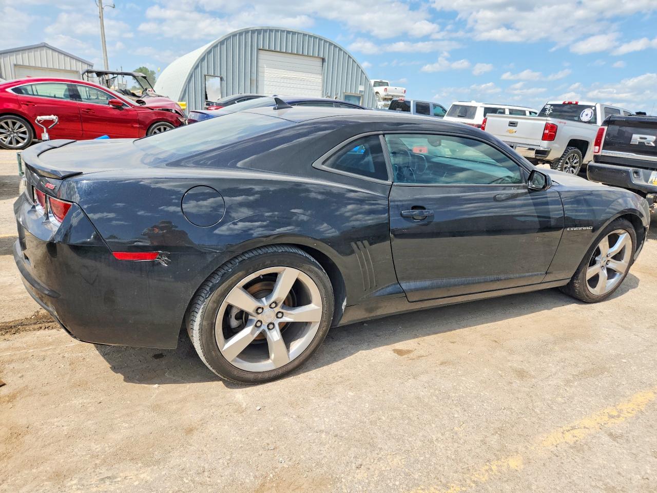 2011 Chevrolet Camaro Lt Black vin: 2G1FB1ED7B9168483