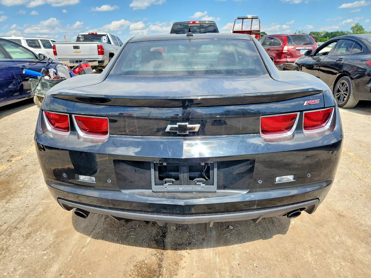 2011 Chevrolet Camaro Lt Black vin: 2G1FB1ED7B9168483