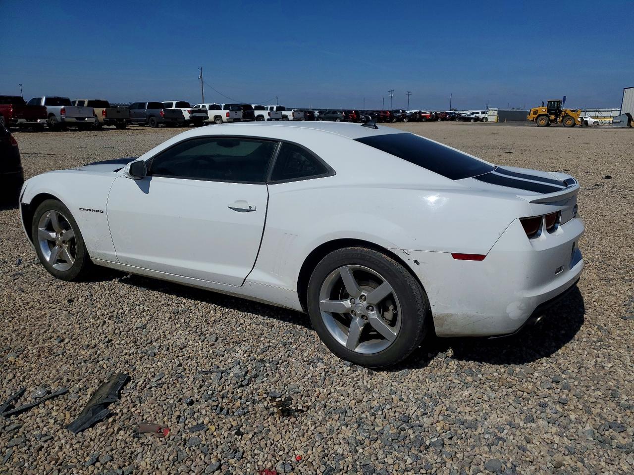 2011 Chevrolet Camaro Lt White vin: 2G1FB1ED8B9113427