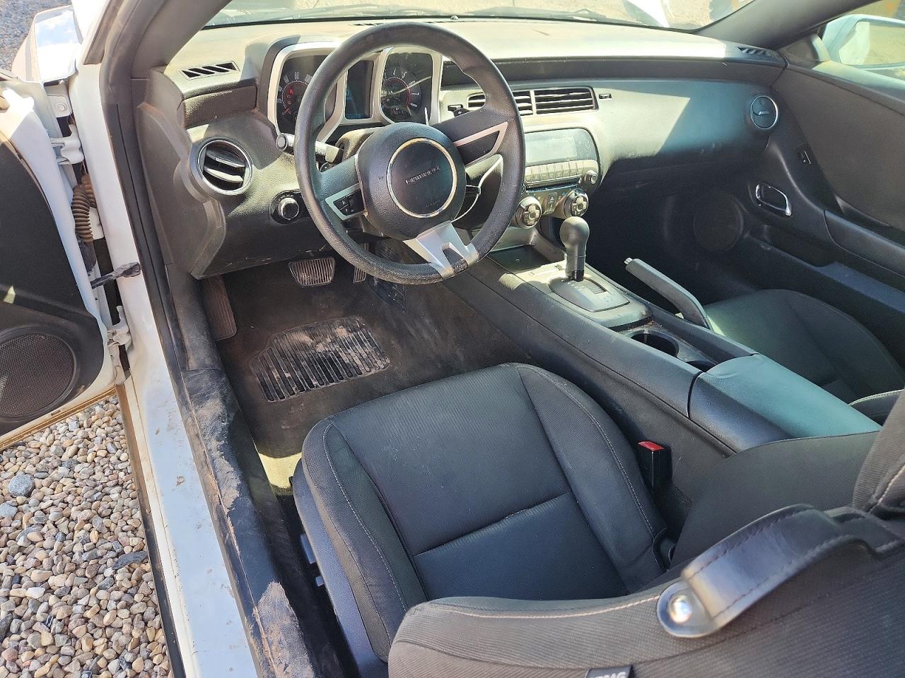 2011 Chevrolet Camaro Lt White vin: 2G1FB1ED8B9113427