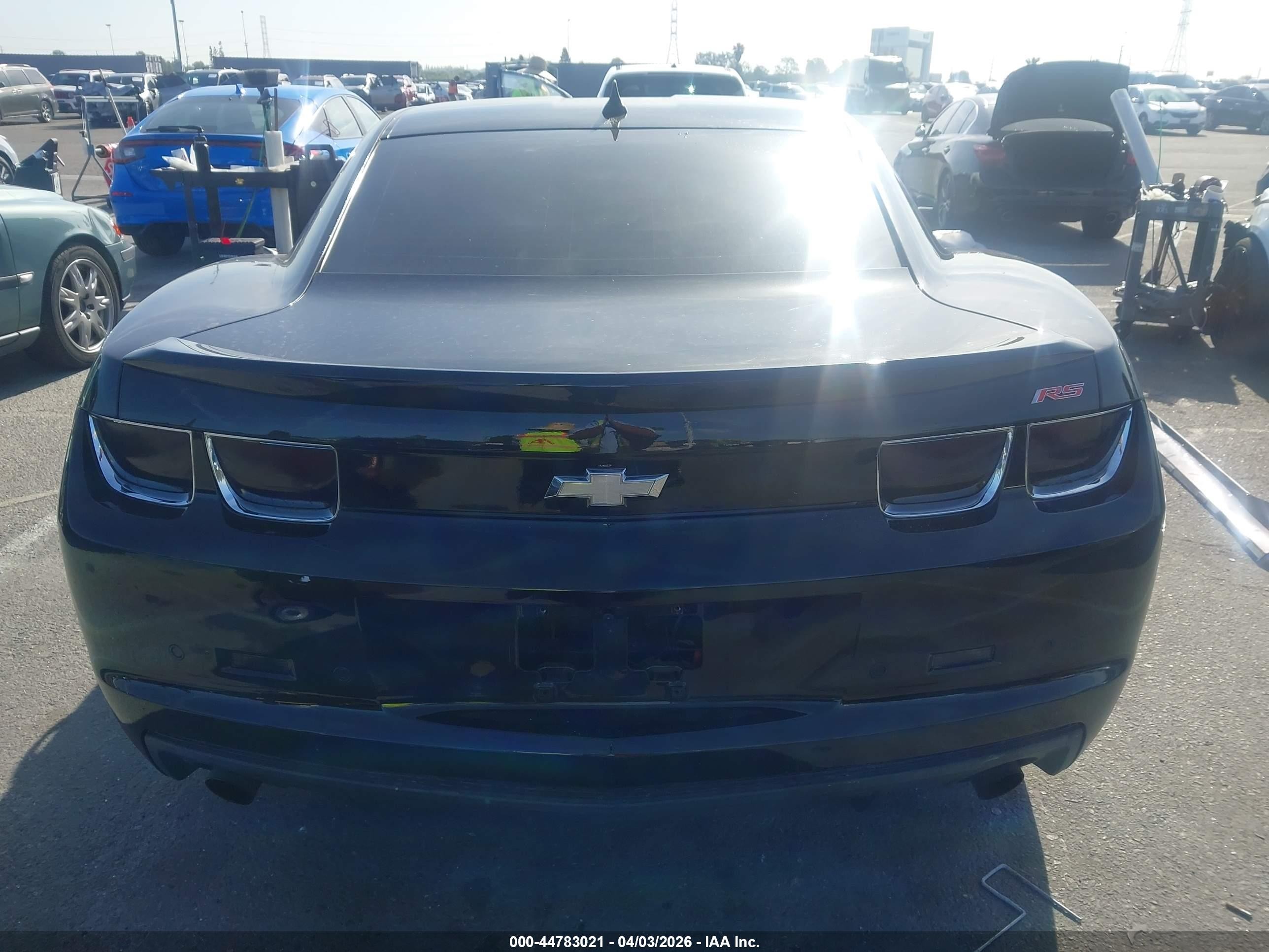 2011 Chevrolet Camaro 1lt Black vin: 2G1FB1ED8B9160568