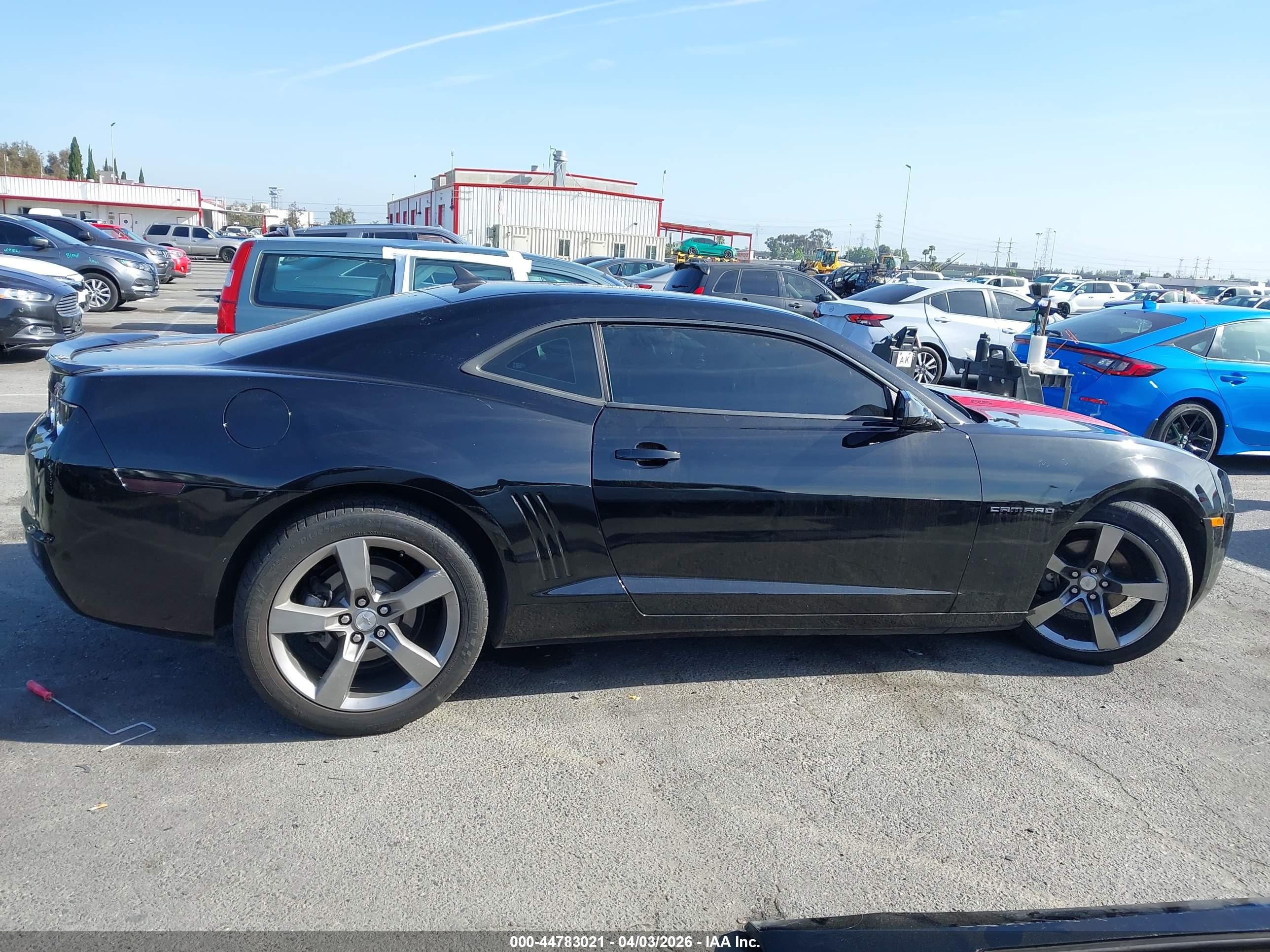 2011 Chevrolet Camaro 1lt Black vin: 2G1FB1ED8B9160568