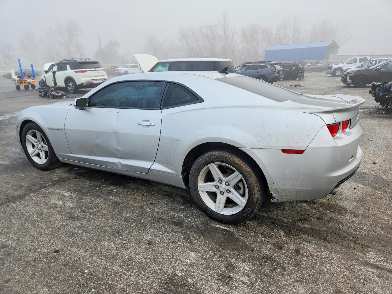 2011 Chevrolet Camaro Lt Silver vin: 2G1FB1ED8B9164426