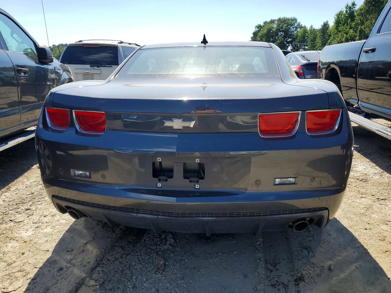 2011 Chevrolet Camaro Lt Gray vin: 2G1FB1ED9B9143584