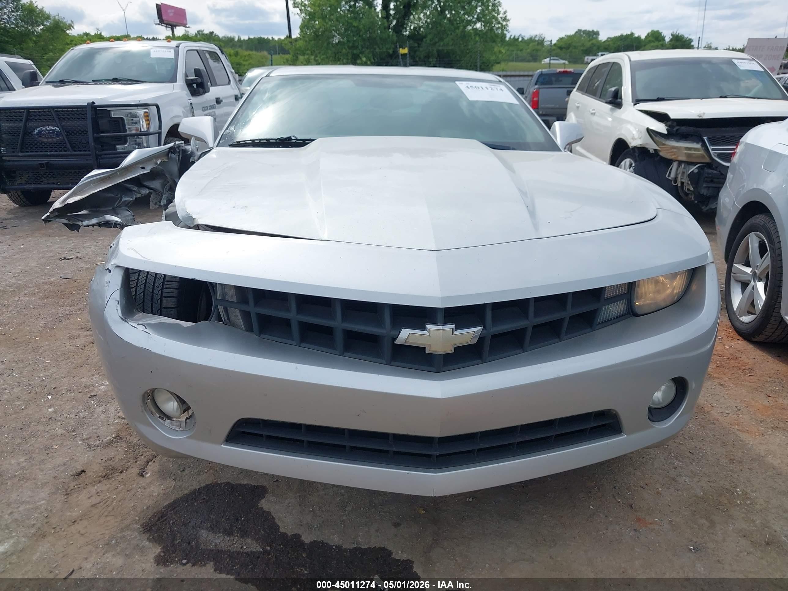 2011 Chevrolet Camaro 1lt Silver vin: 2G1FB1ED9B9146999