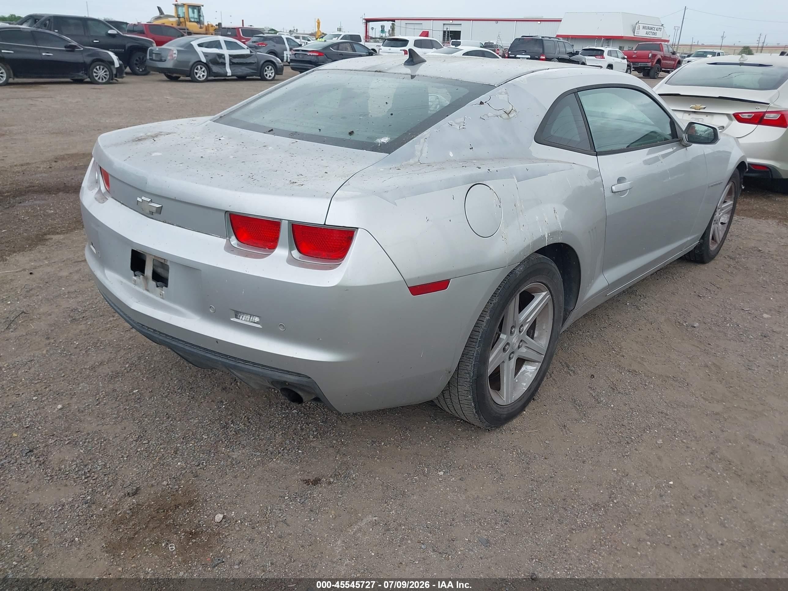 2011 Chevrolet Camaro 1lt Silver vin: 2G1FB1ED9B9149465