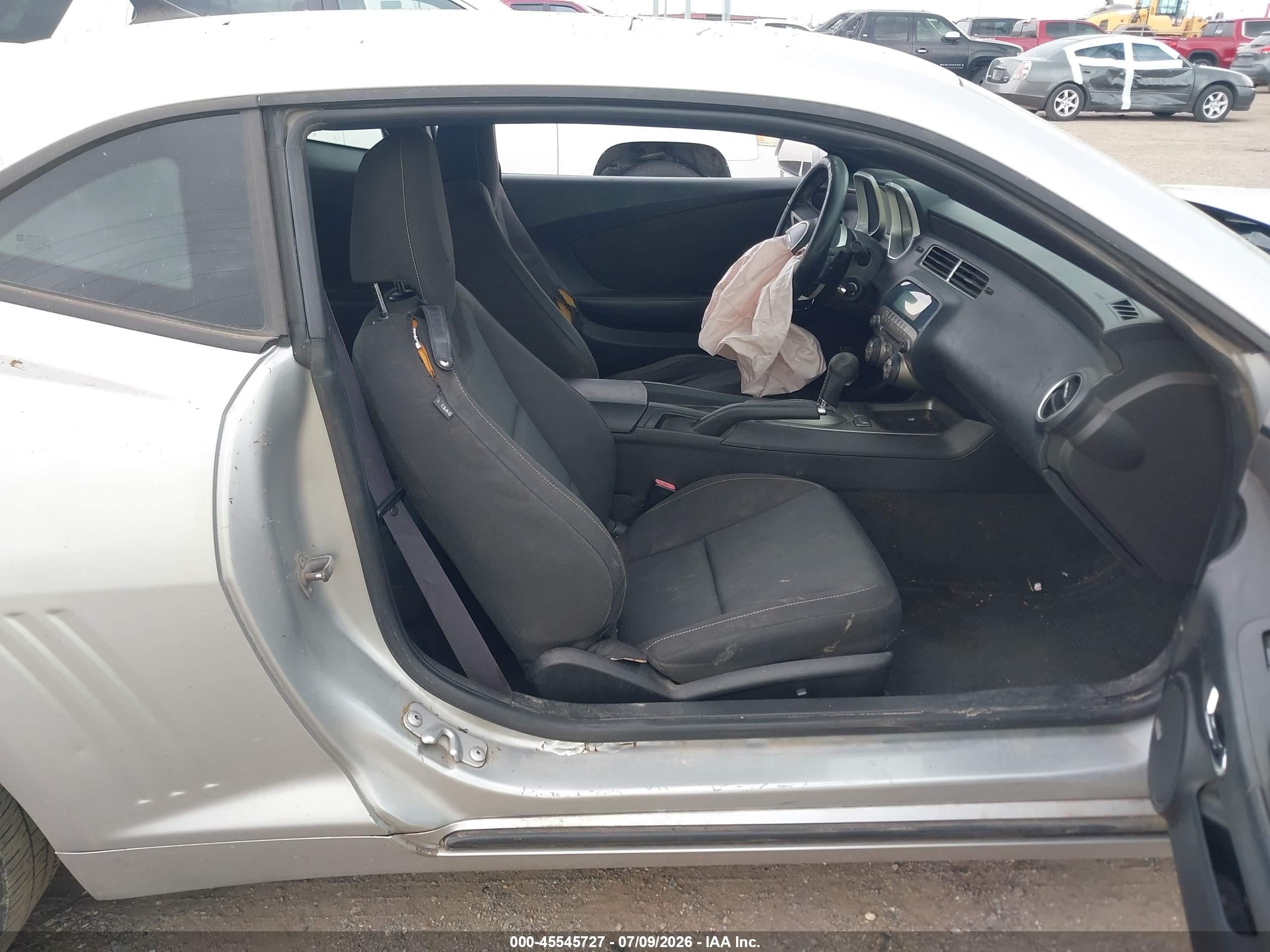 2011 Chevrolet Camaro 1lt Silver vin: 2G1FB1ED9B9149465