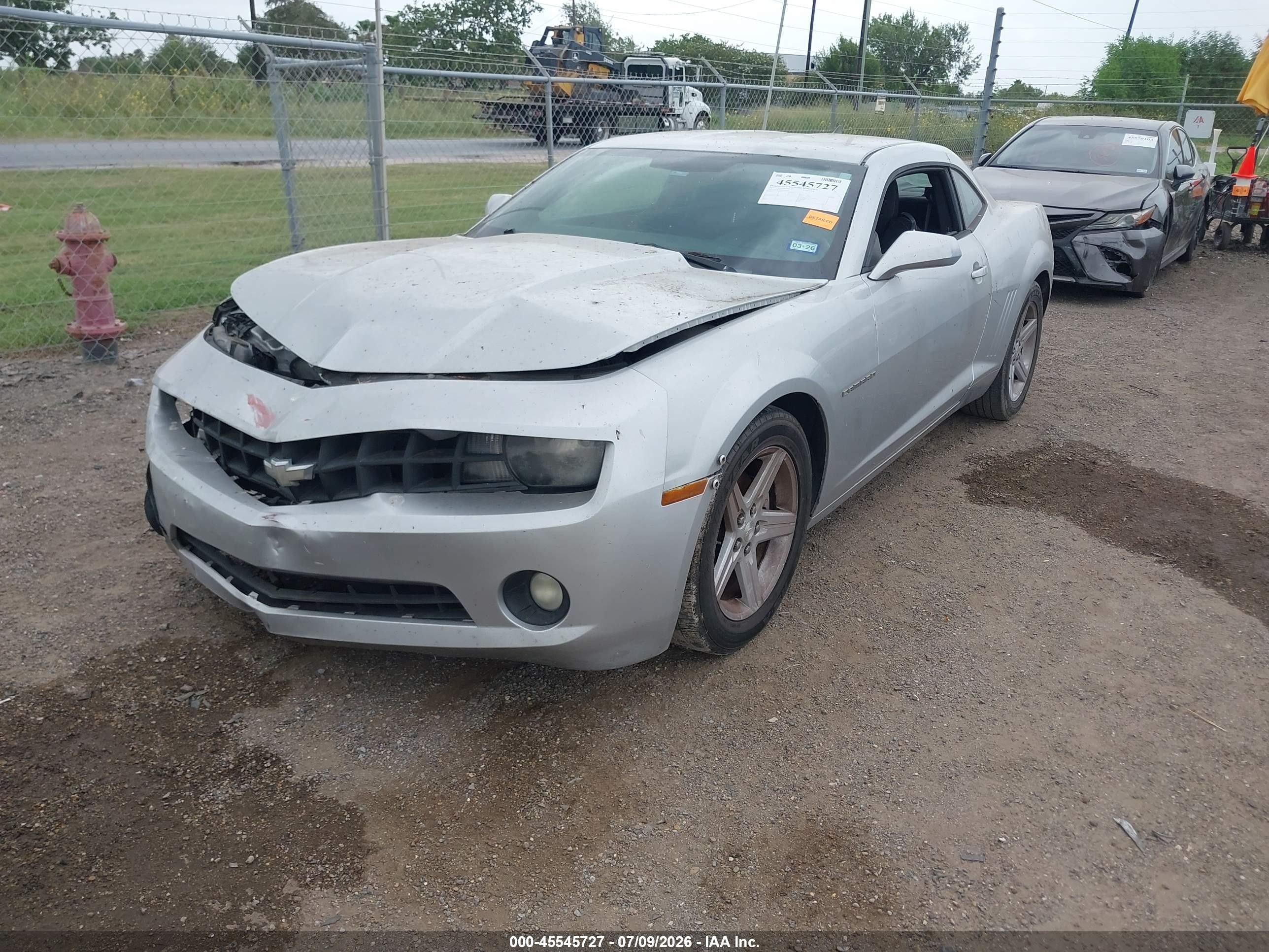 2011 Chevrolet Camaro 1lt Silver vin: 2G1FB1ED9B9149465
