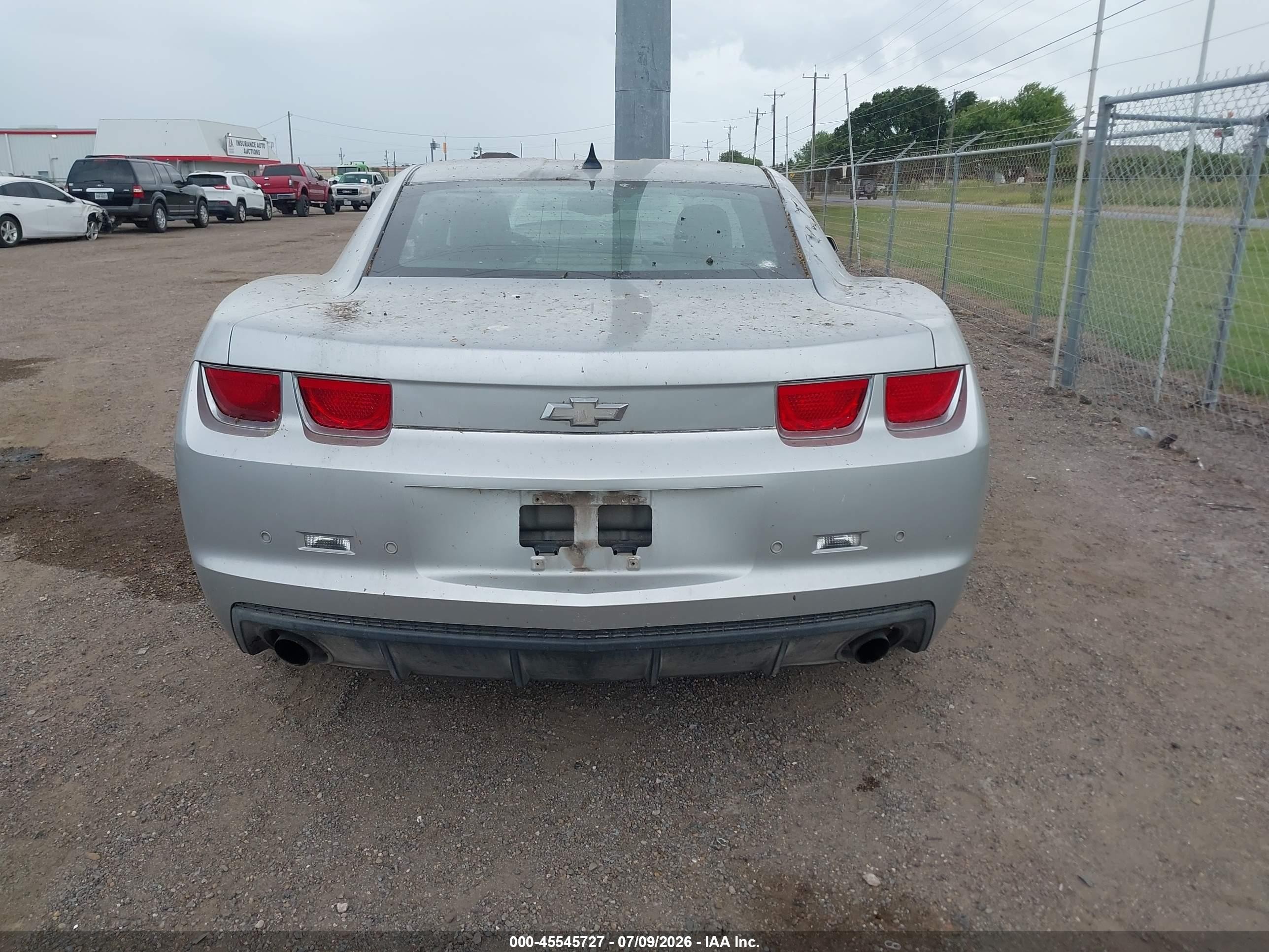 2011 Chevrolet Camaro 1lt Silver vin: 2G1FB1ED9B9149465