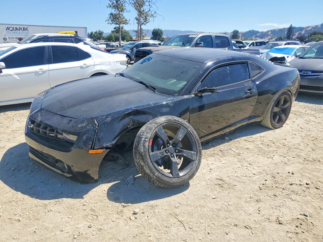 2011 Chevrolet Camaro Lt Black vin: 2G1FB1ED9B9159154
