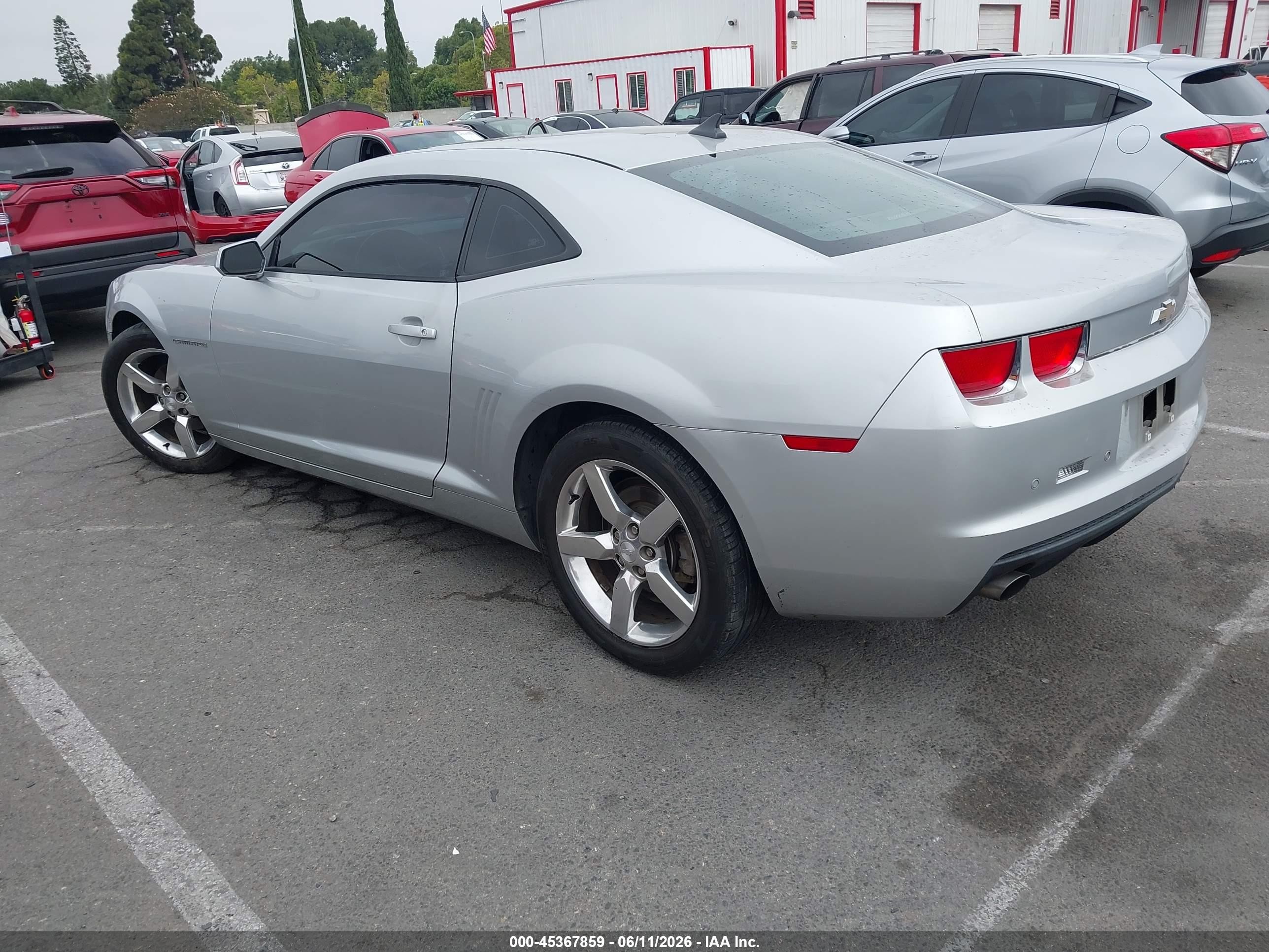 2011 Chevrolet Camaro 1lt Silver vin: 2G1FB1ED9B9161521