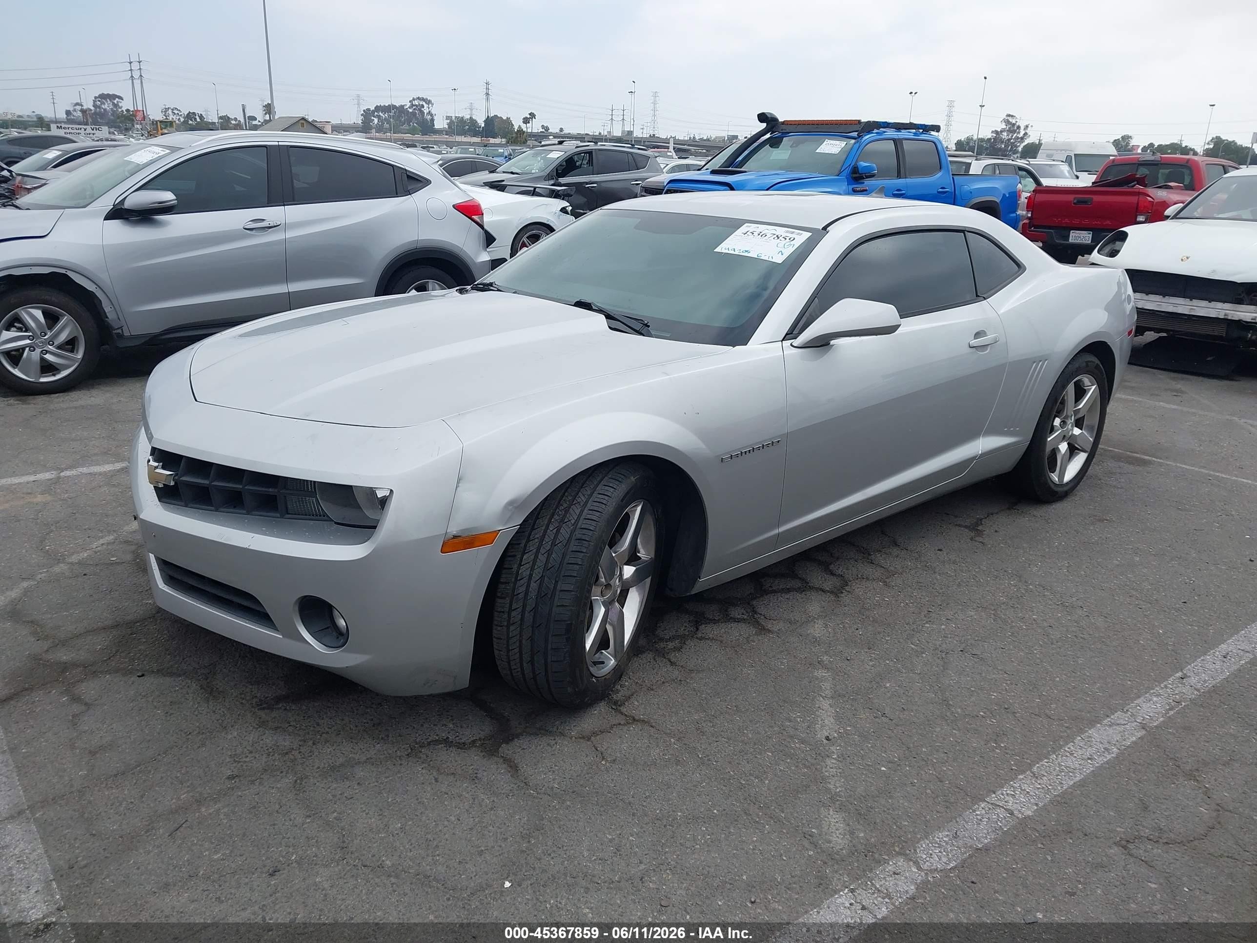 2011 Chevrolet Camaro 1lt Silver vin: 2G1FB1ED9B9161521