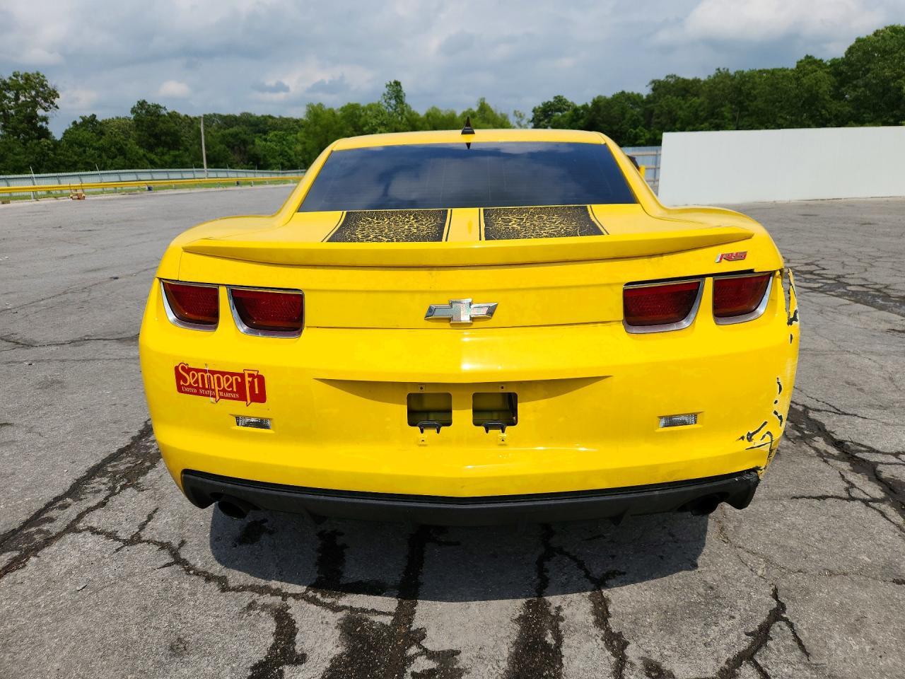 2011 Chevrolet Camaro Lt Желтый vin: 2G1FB1ED9B9209518