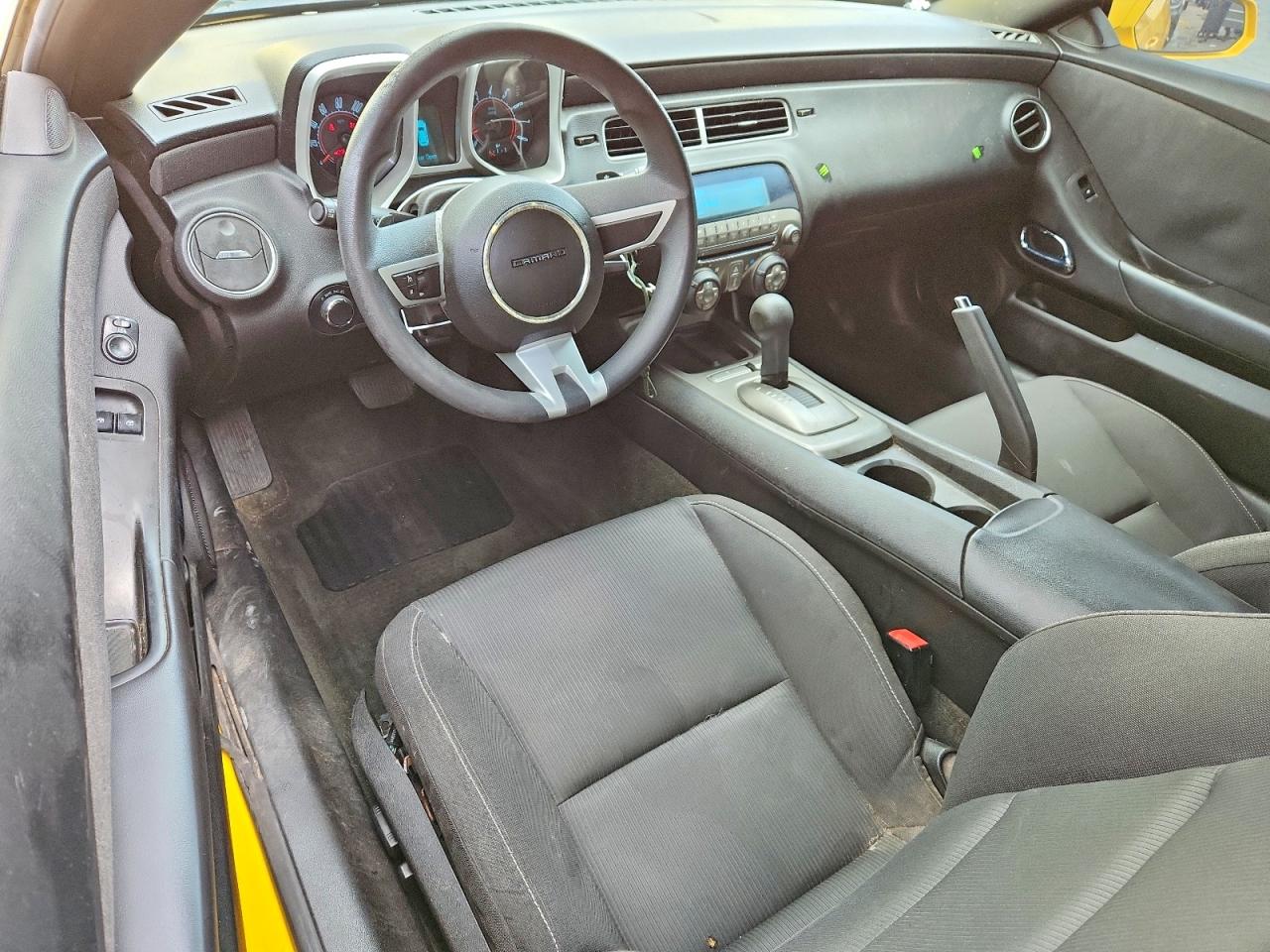 2011 Chevrolet Camaro Lt Желтый vin: 2G1FB1ED9B9209518
