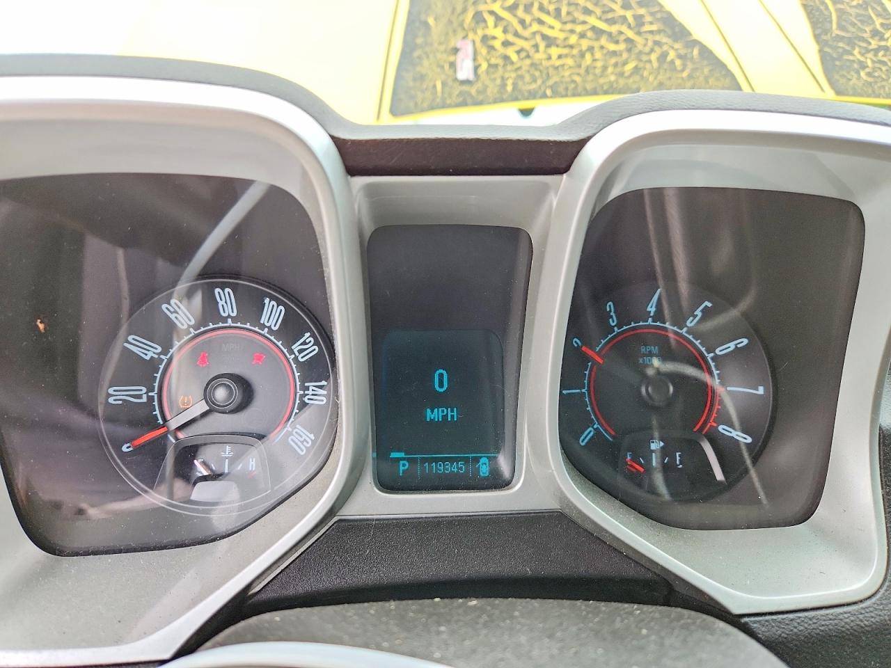 2011 Chevrolet Camaro Lt Желтый vin: 2G1FB1ED9B9209518
