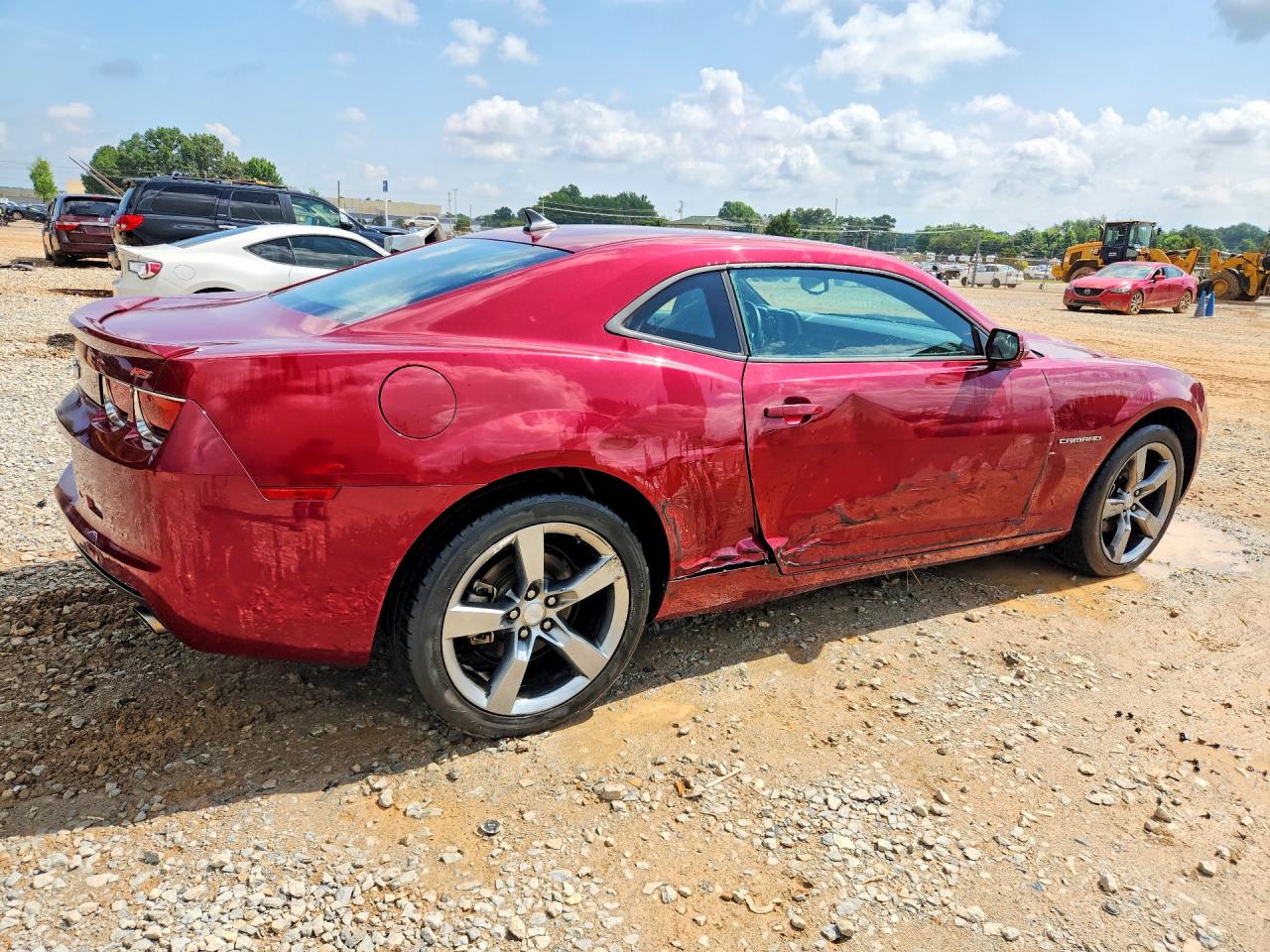 2011 Chevrolet Camaro Lt Maroon vin: 2G1FB1EDXB9115227