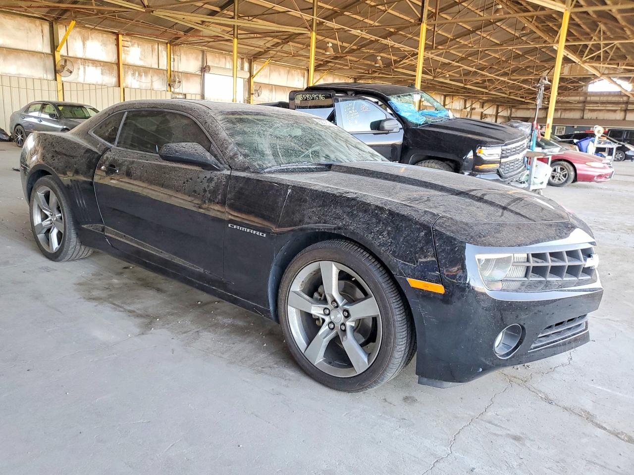 2011 Chevrolet Camaro Lt Black vin: 2G1FB1EDXB9204151