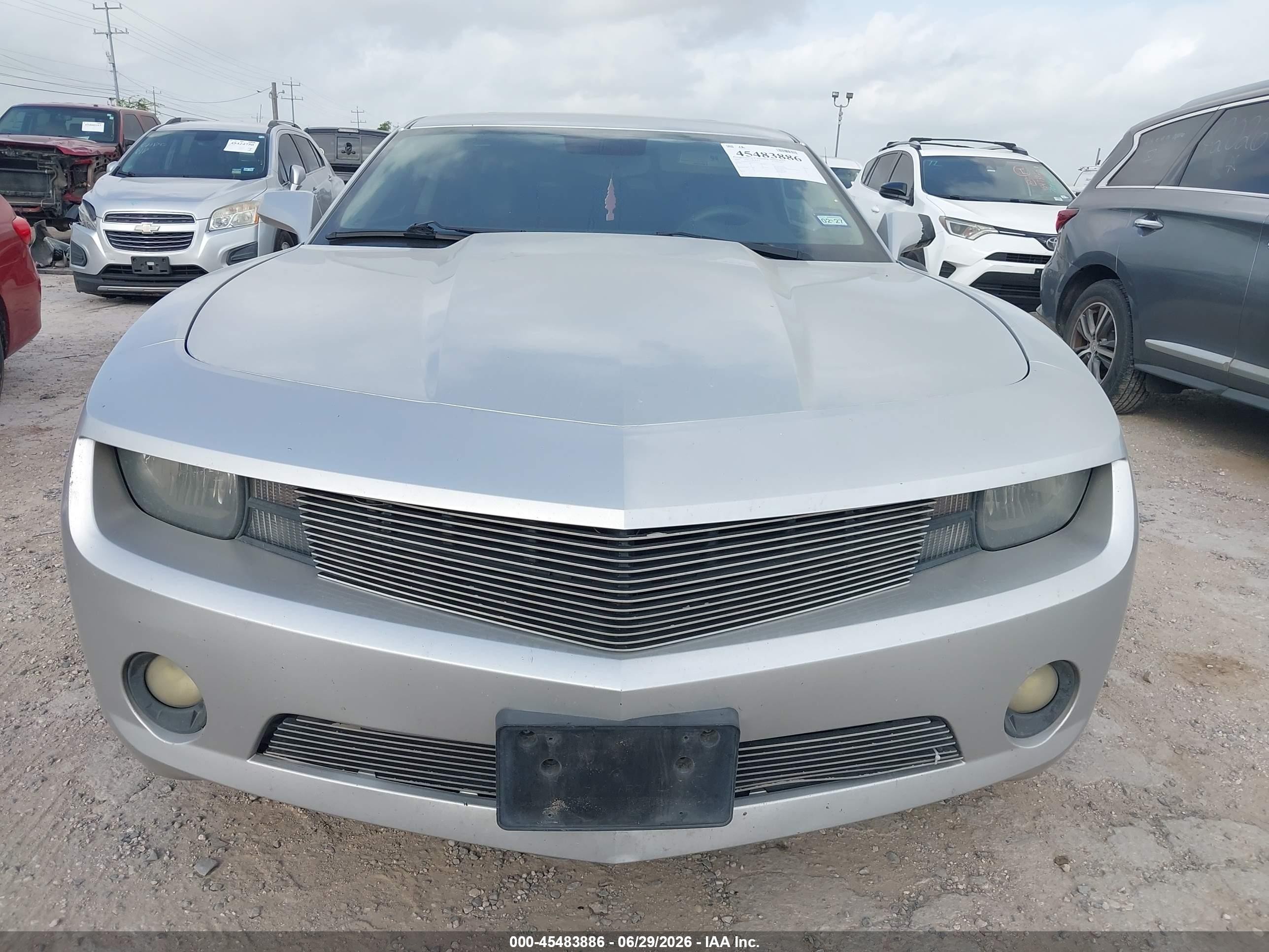 2010 Chevrolet Camaro 1lt Silver vin: 2G1FB1EV0A9122677