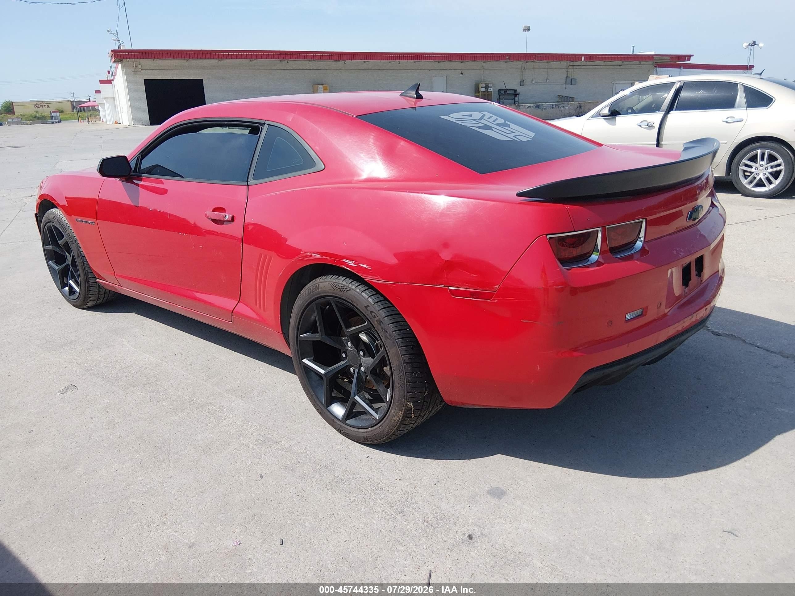 2010 Chevrolet Camaro 1lt Красный vin: 2G1FB1EV0A9174262