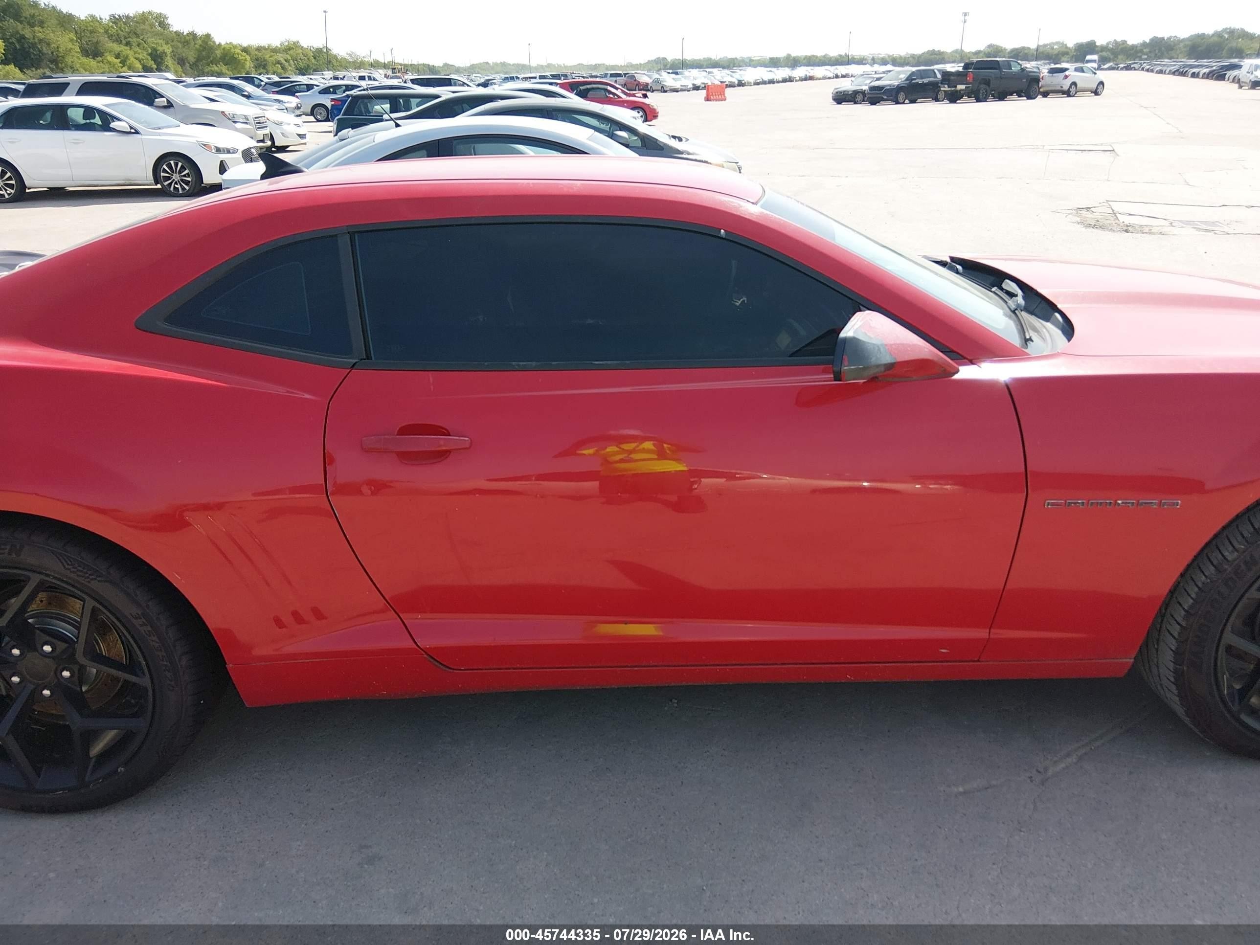 2010 Chevrolet Camaro 1lt Красный vin: 2G1FB1EV0A9174262