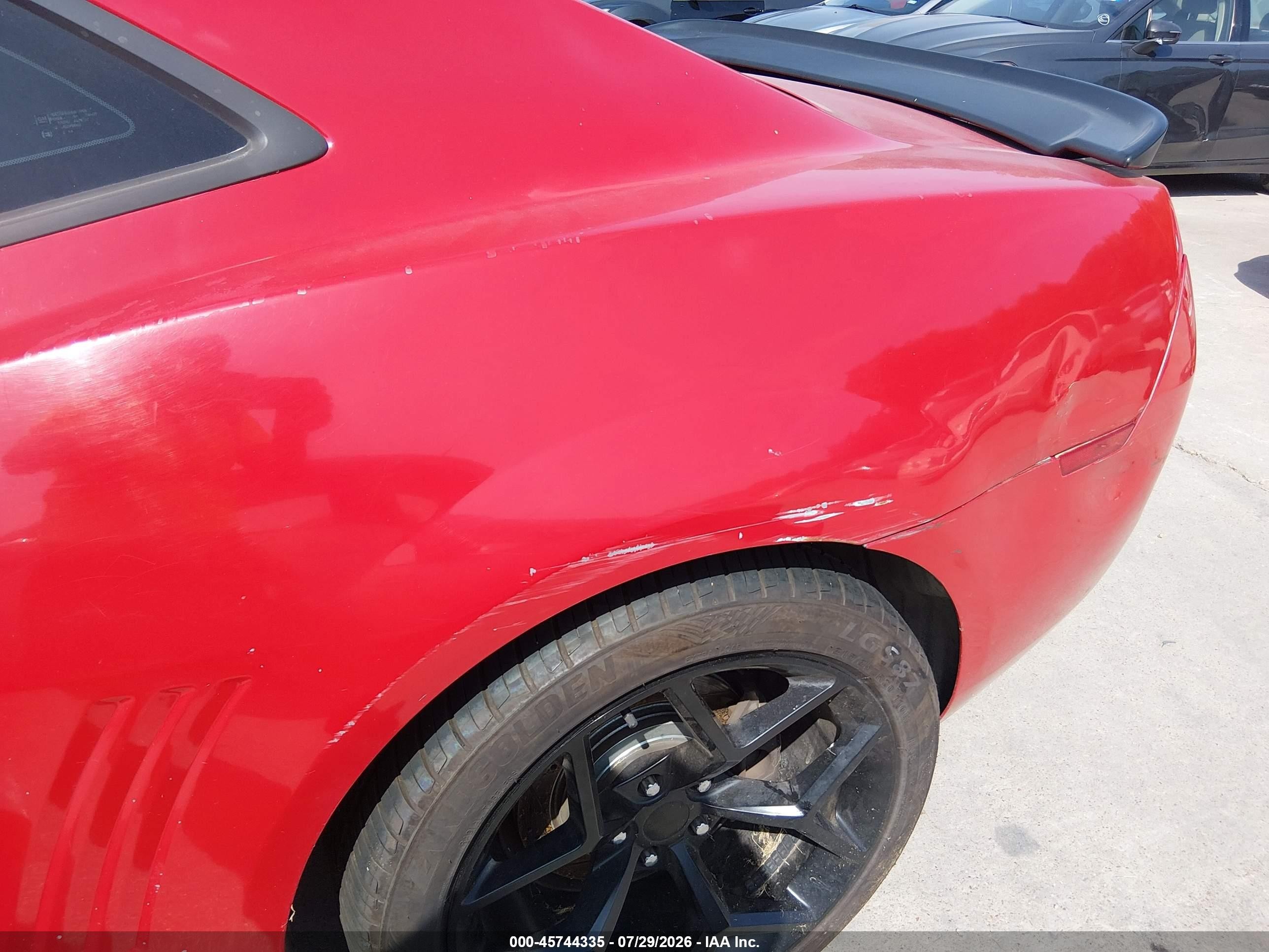 2010 Chevrolet Camaro 1lt Красный vin: 2G1FB1EV0A9174262