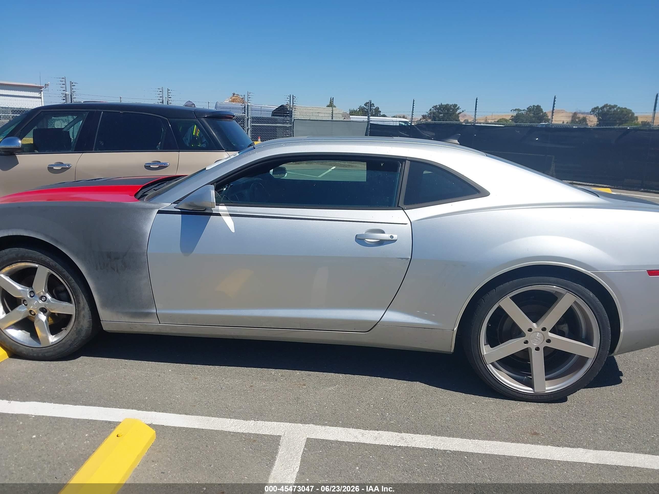 2010 Chevrolet Camaro 1lt Gray vin: 2G1FB1EV0A9224853