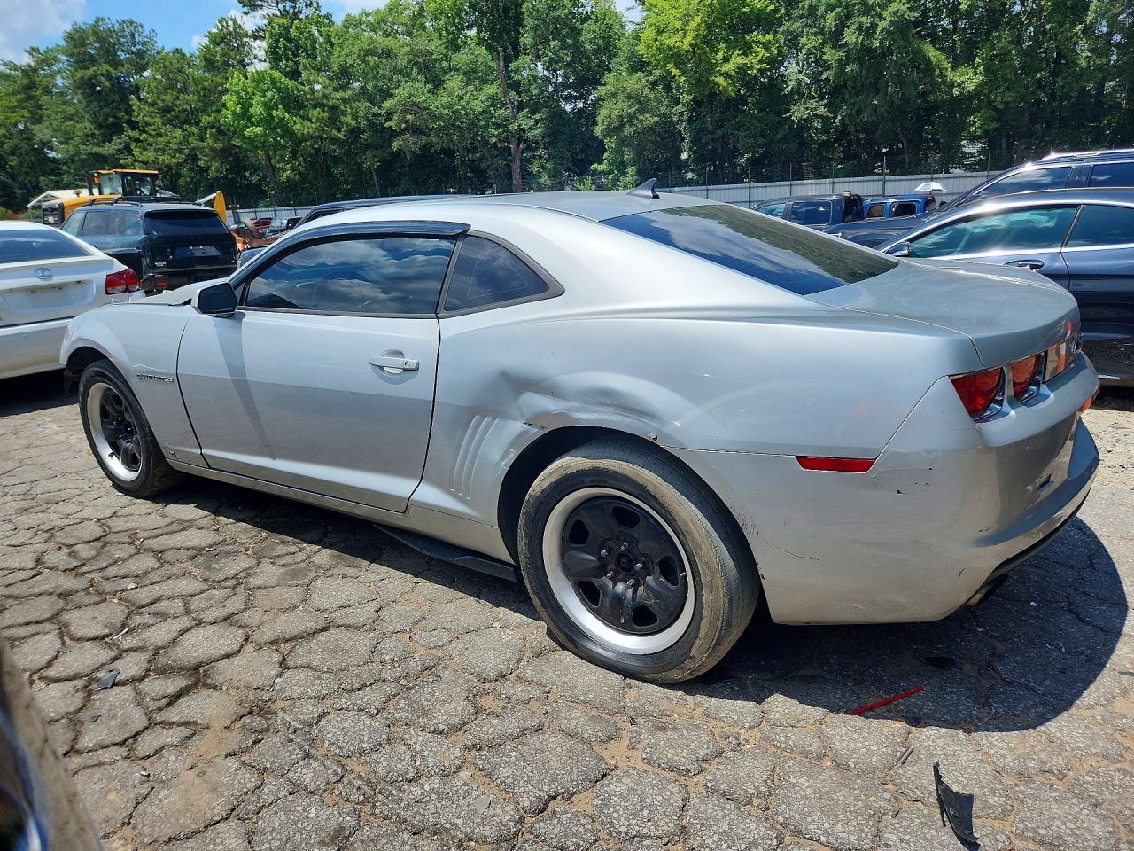2010 Chevrolet Camaro Lt Silver vin: 2G1FB1EV1A9119822