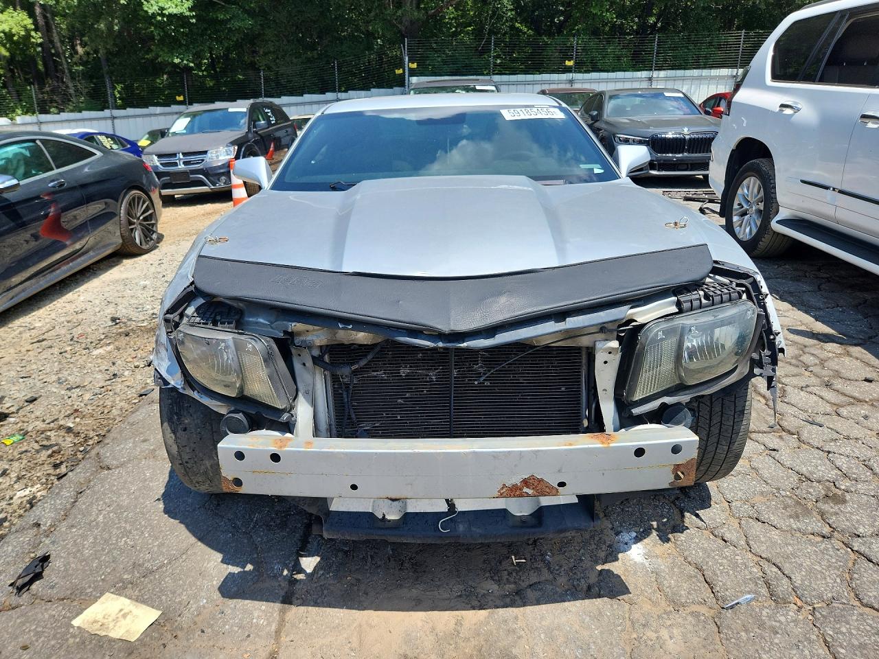 2010 Chevrolet Camaro Lt Silver vin: 2G1FB1EV1A9119822