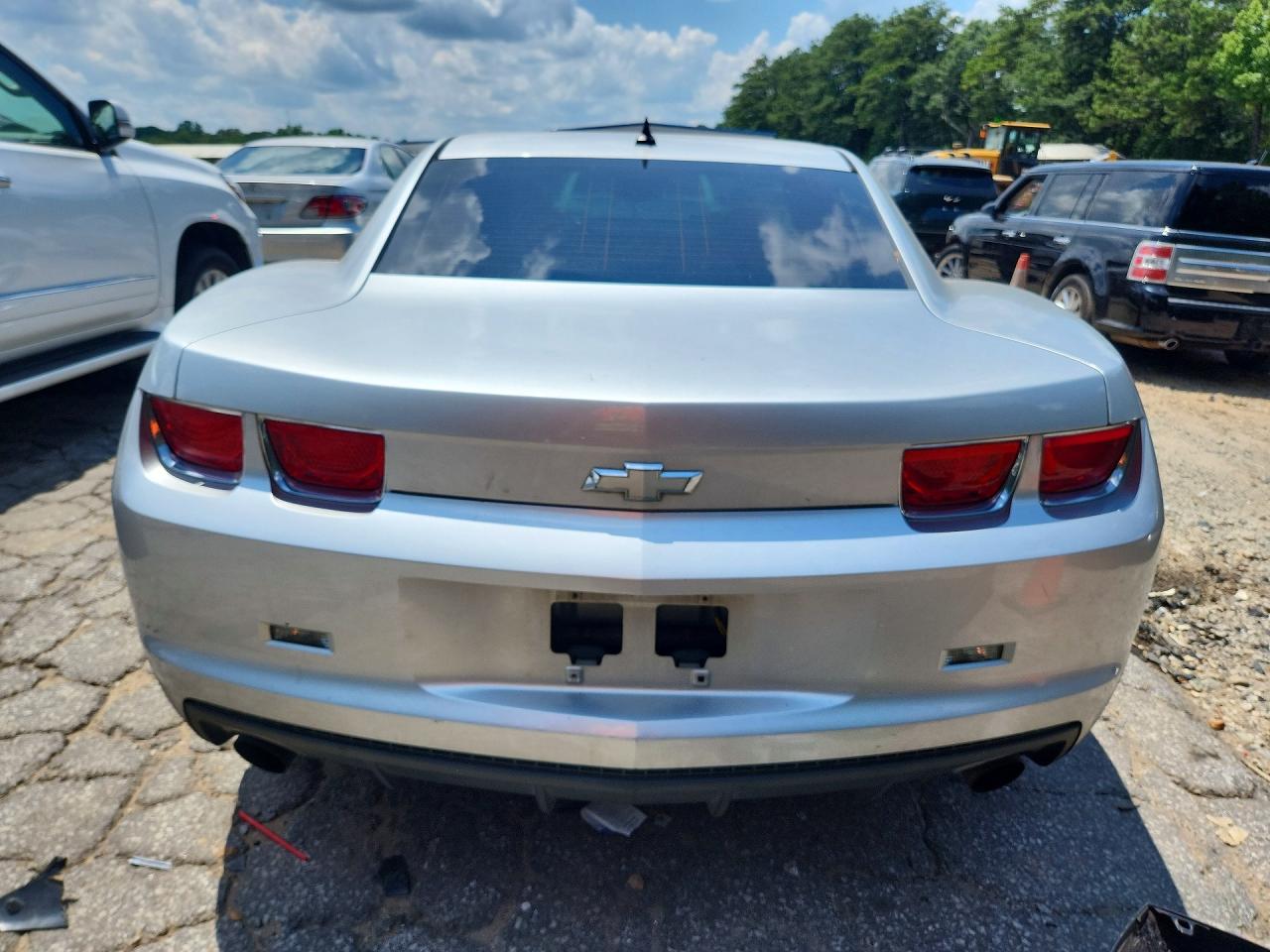 2010 Chevrolet Camaro Lt Silver vin: 2G1FB1EV1A9119822