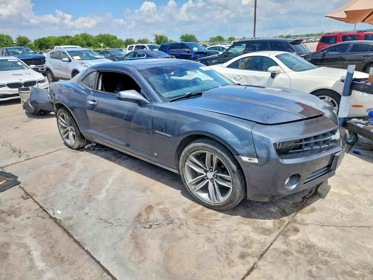 2010 Chevrolet Camaro Lt Gray vin: 2G1FB1EV1A9147068