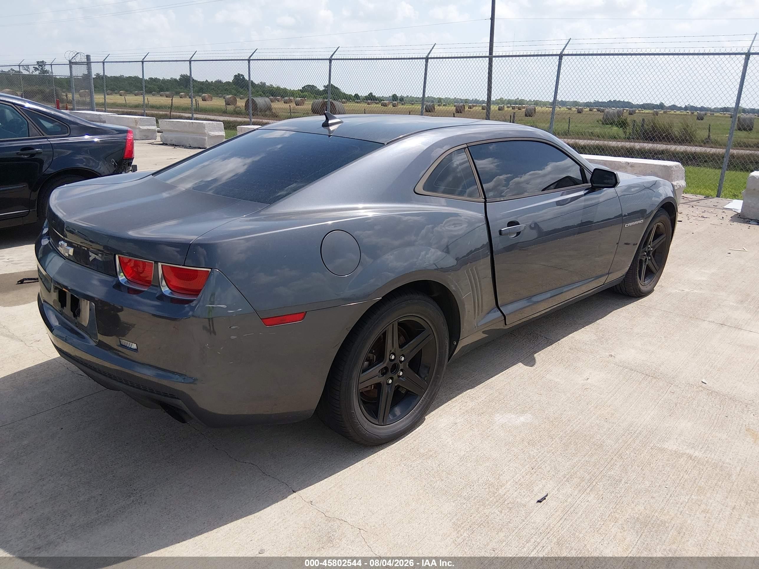 2010 Chevrolet Camaro 1lt Серый vin: 2G1FB1EV1A9185688