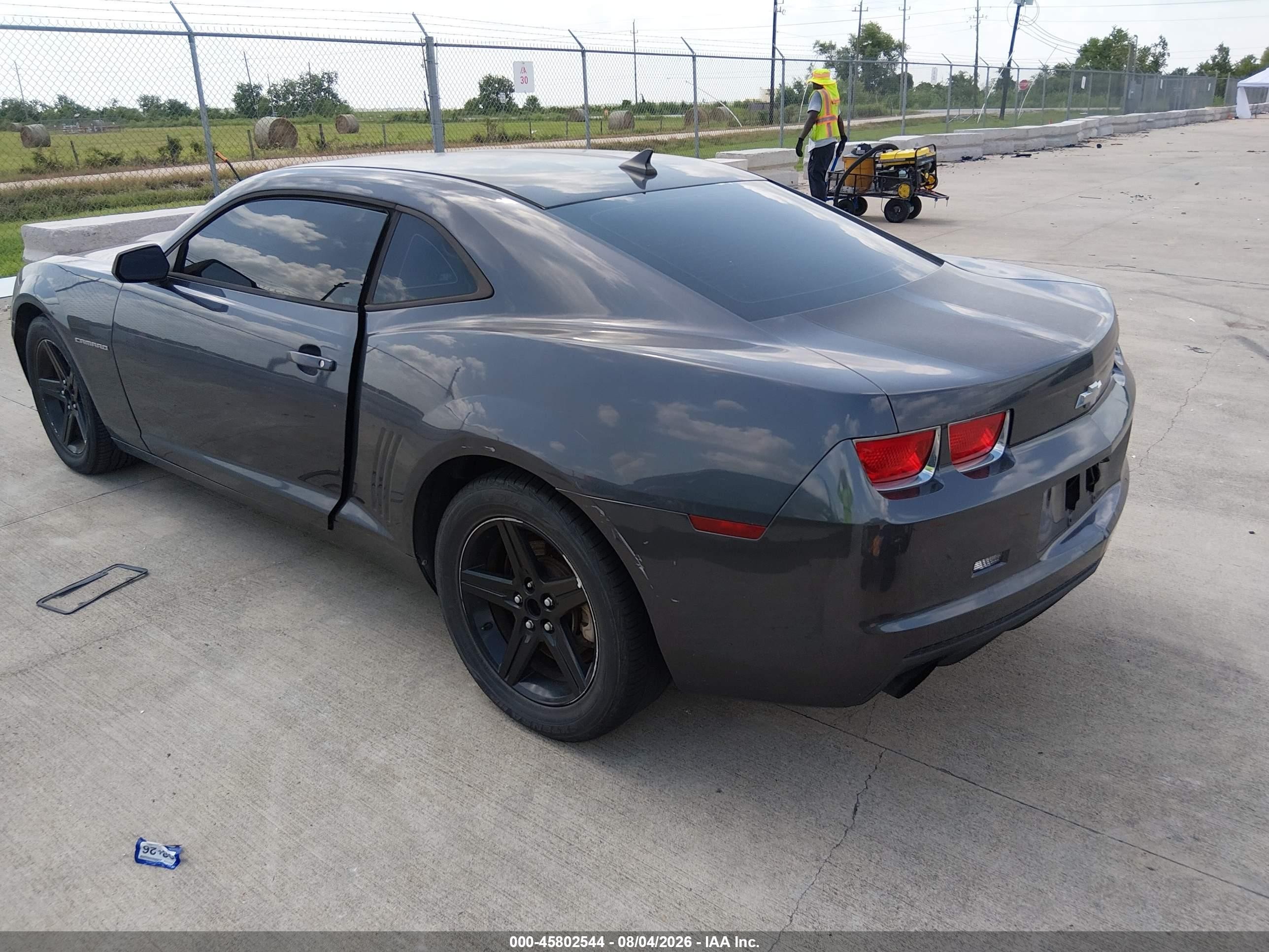 2010 Chevrolet Camaro 1lt Серый vin: 2G1FB1EV1A9185688