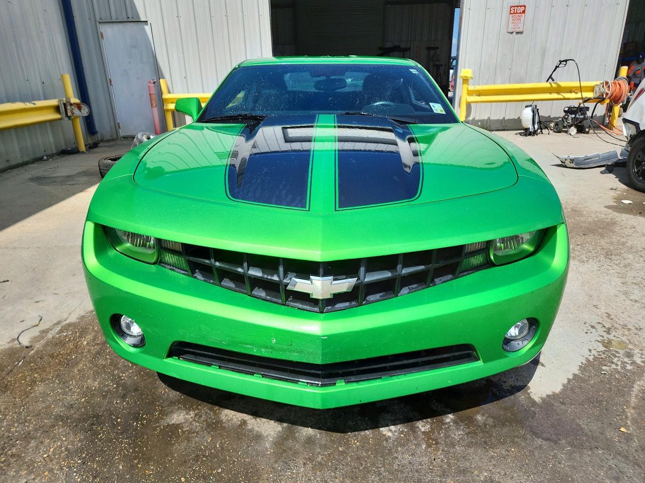 2010 Chevrolet Camaro Lt Green vin: 2G1FB1EV1A9214252
