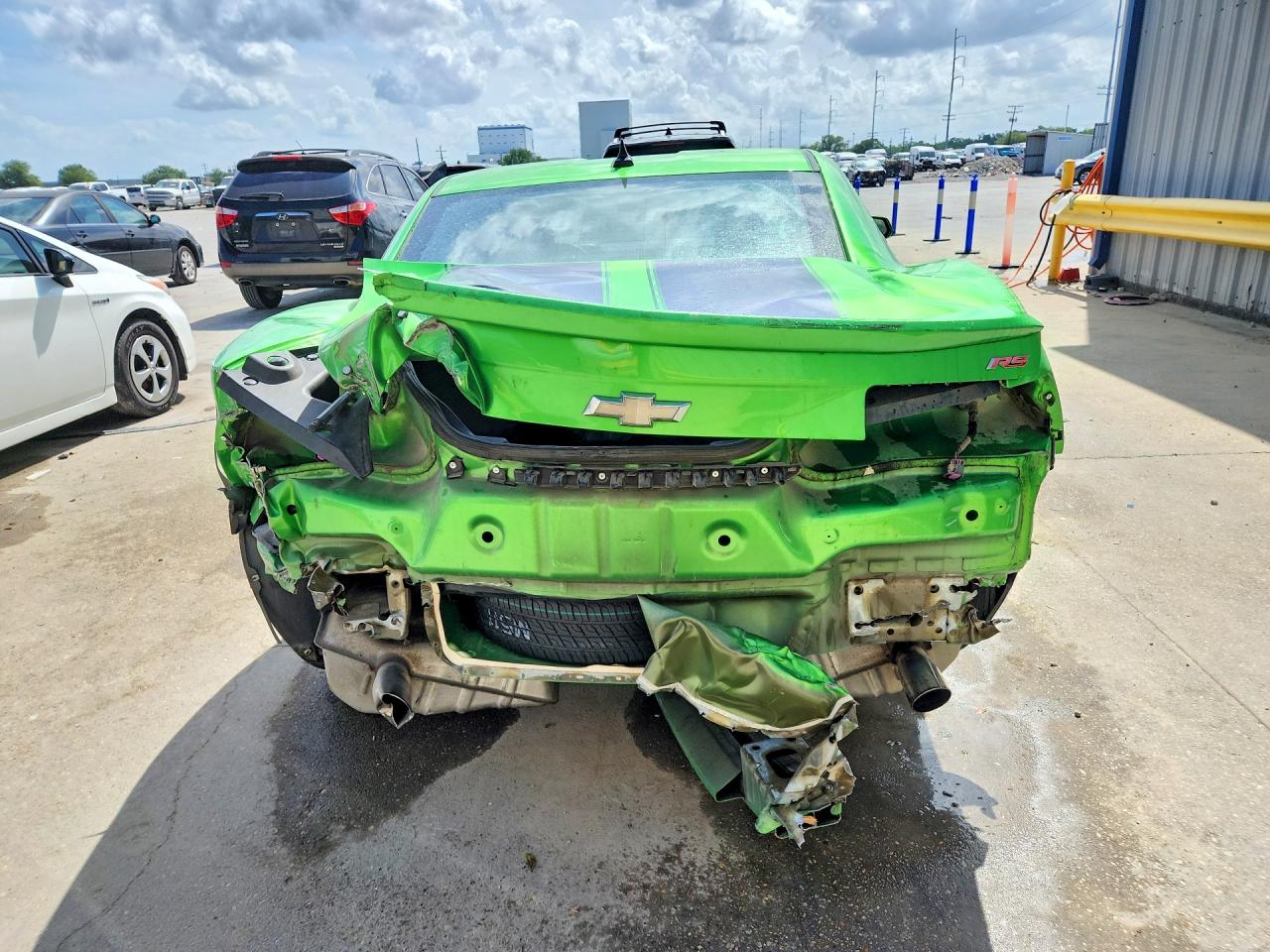 2010 Chevrolet Camaro Lt Green vin: 2G1FB1EV1A9214252
